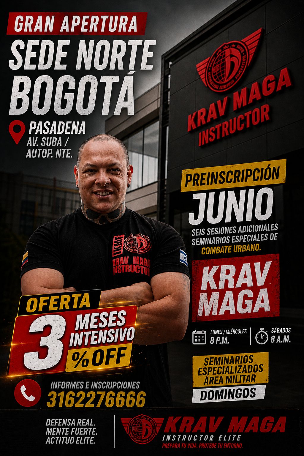 KRAV MAGA Federation Colombia IKMF / Cursos niveles Certificación. Facebook ad