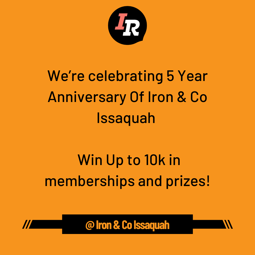 Iron & Co Issaquah Facebook ad: ๐๐ฎ๐ซ๐ง ๐
๐๐ญ & ๐๐๐ ๐๐๐!