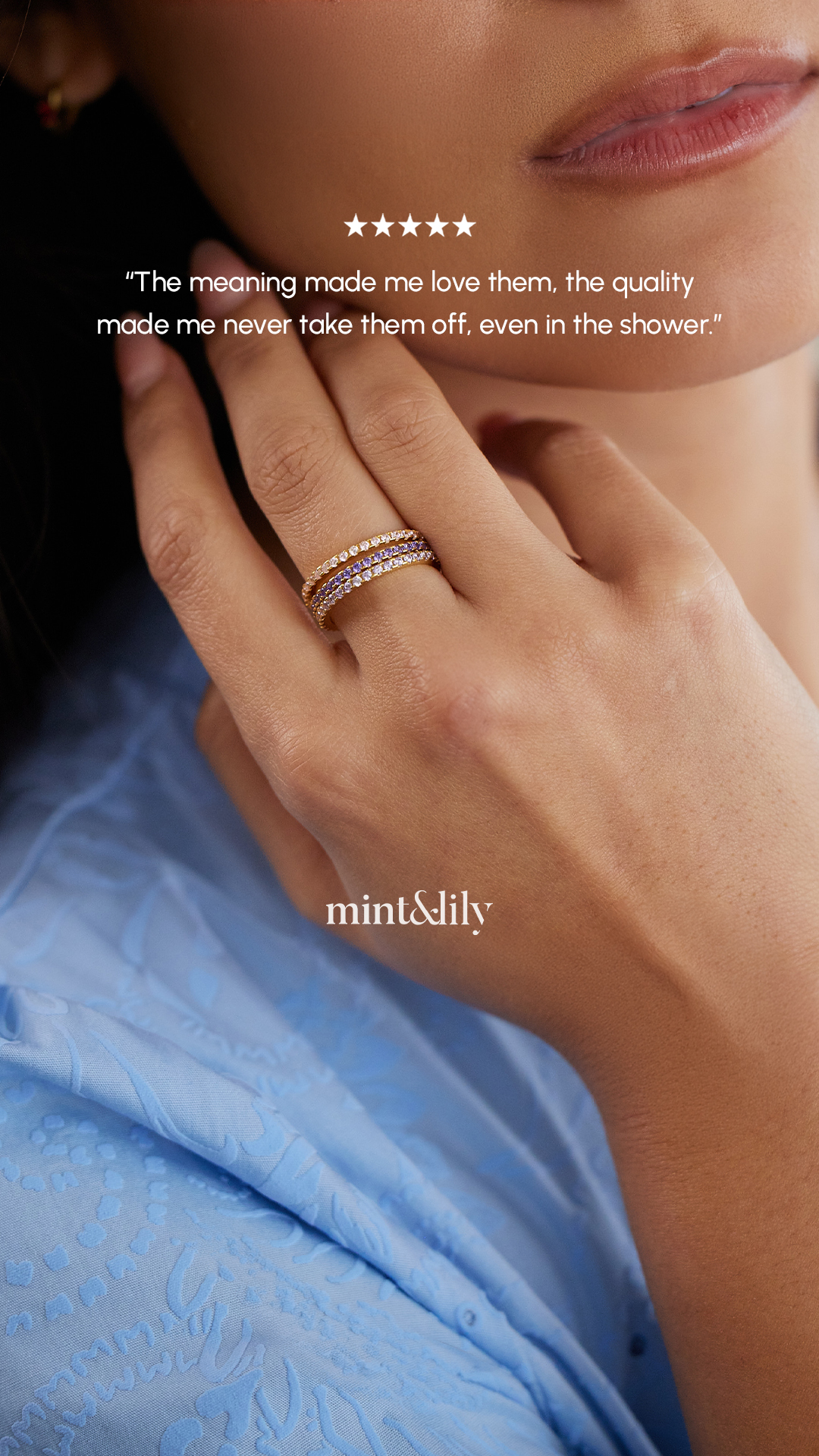 MINT & LILY Facebook ad