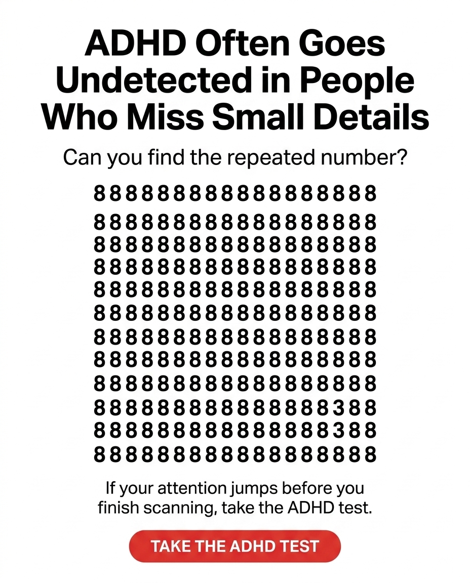 ADHD Clarity Test Facebook ad