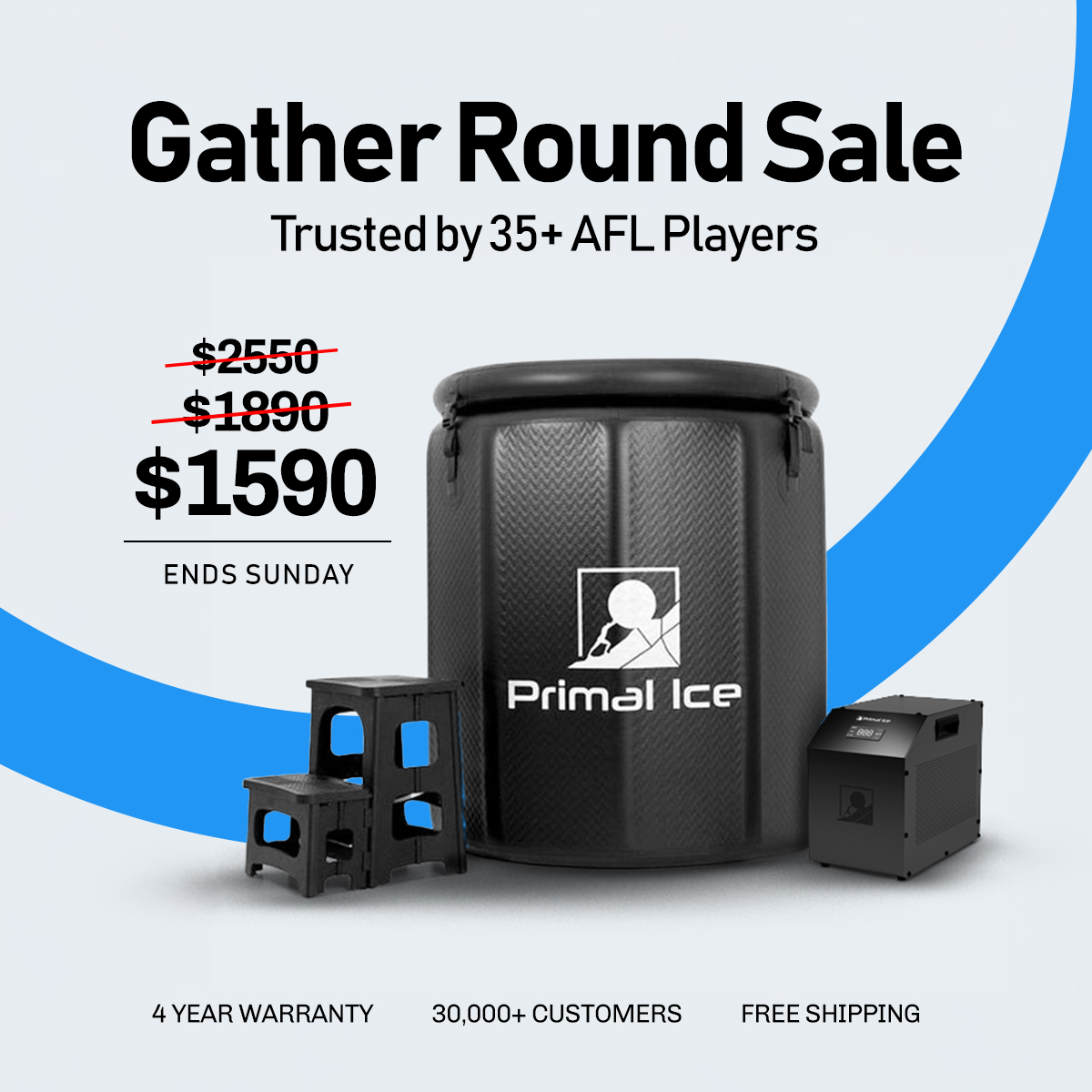 Primal Ice Facebook ad