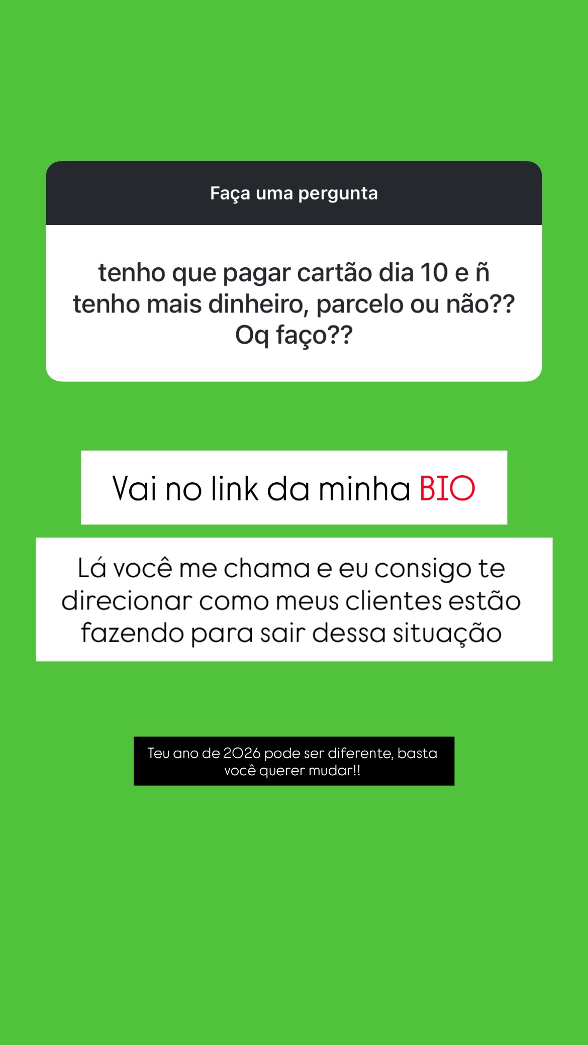 Life Prosperus Facebook ad: Lá você me chama e eu consigo te…