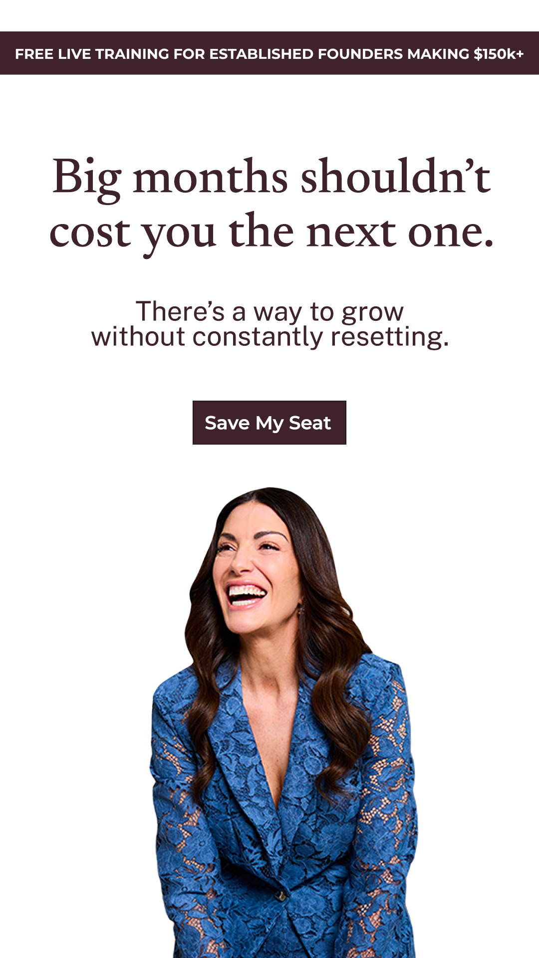 Amy Porterfield Facebook ad