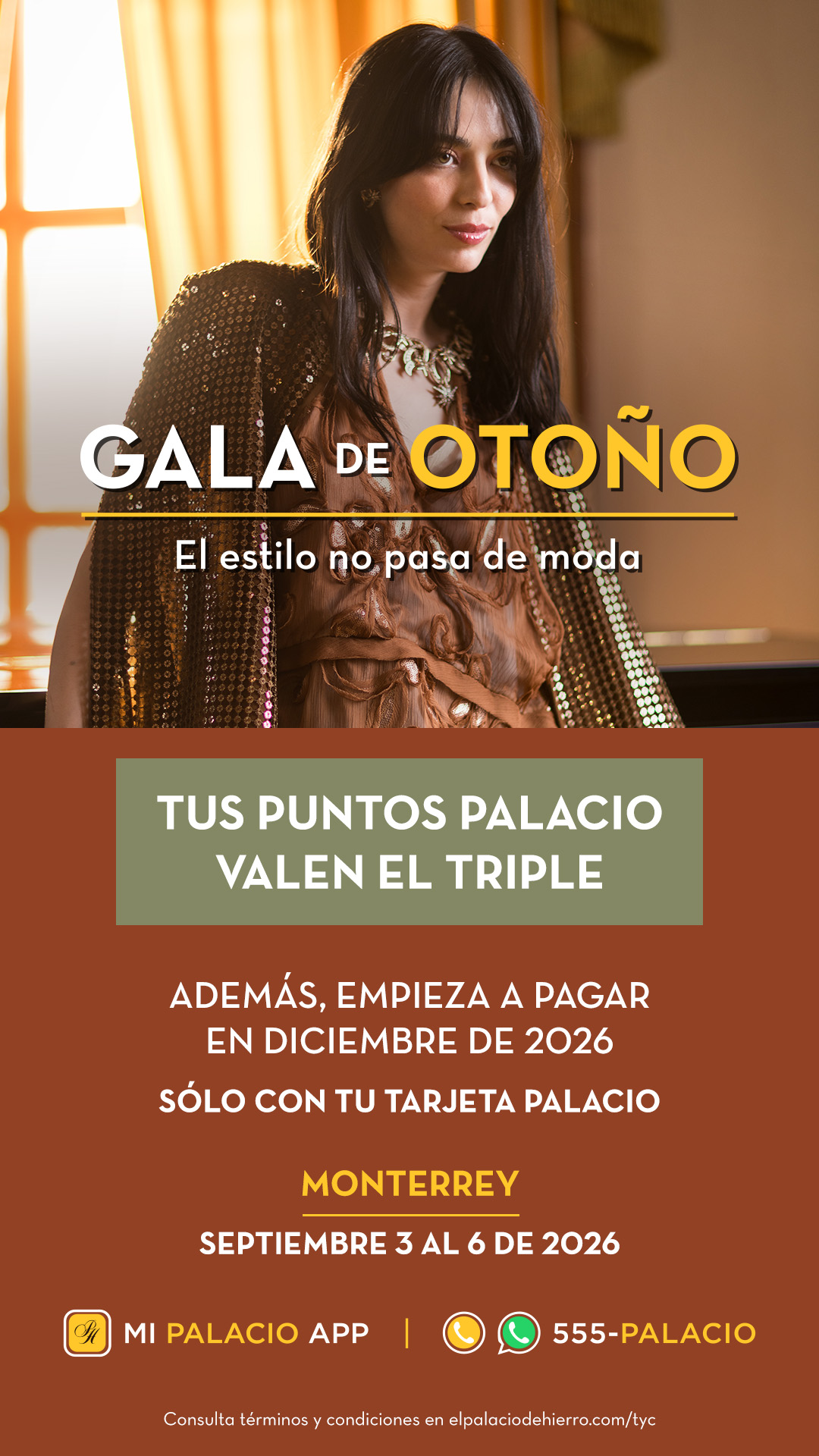 El Palacio de Hierro Facebook ad