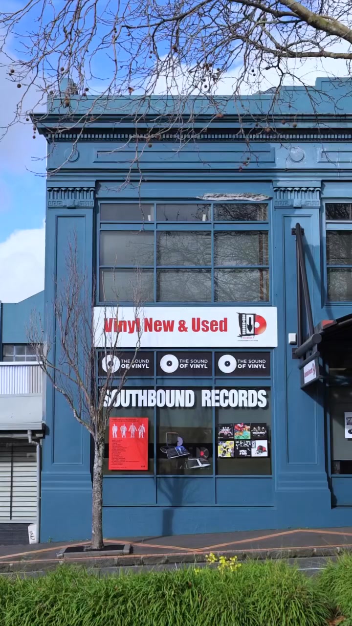 Southbound Records Facebook ad: Southbound, 132 Symonds St, Auckland City