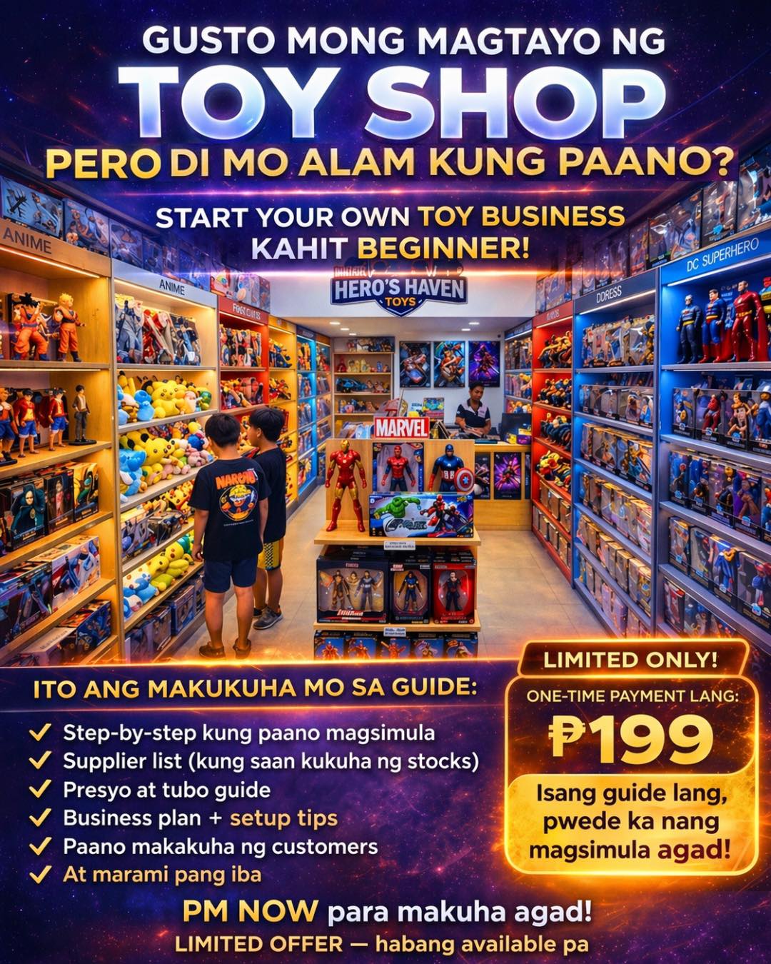 Ideal Toy Shop Facebook ad