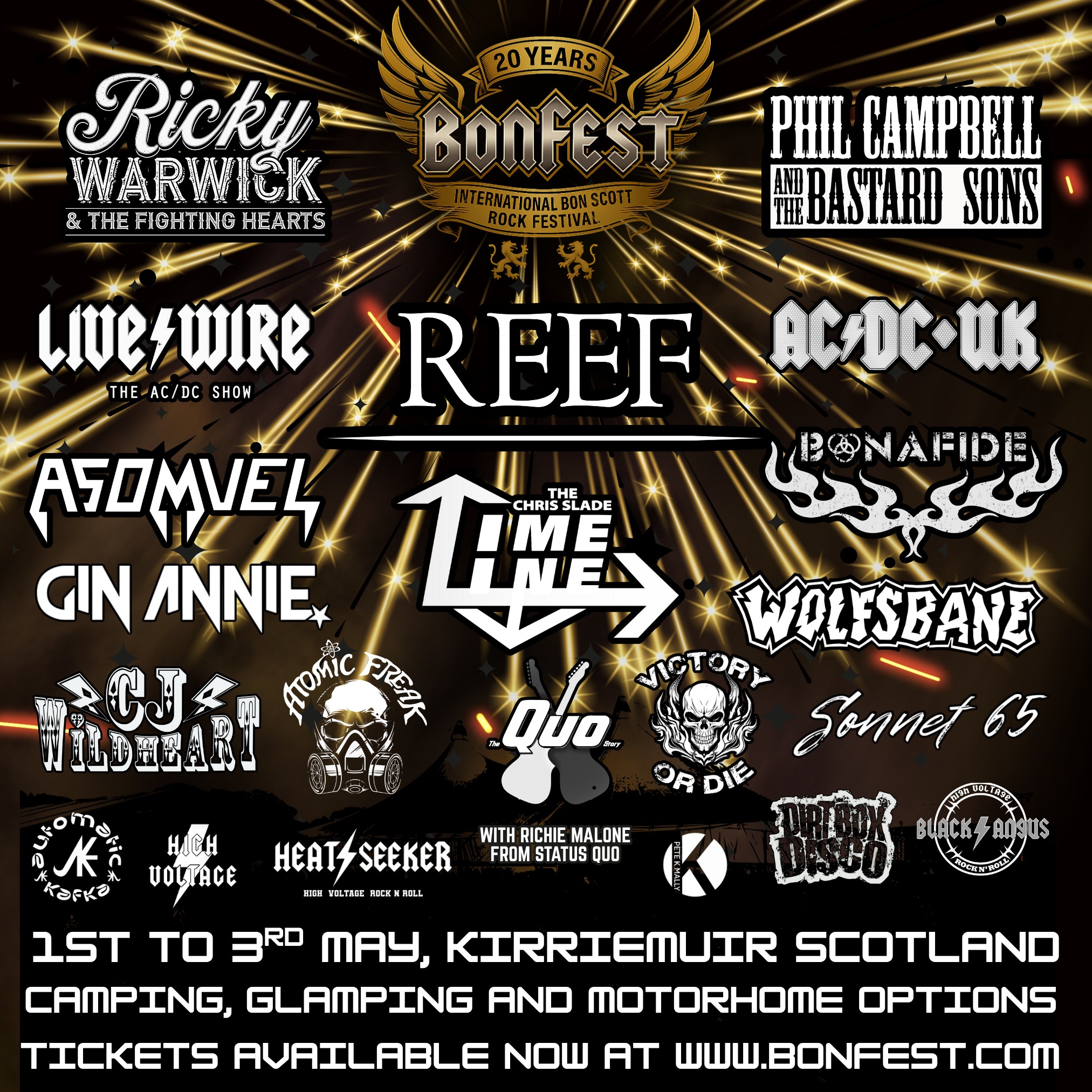 Bonfest Kirriemuir Facebook ad: Bonfest 2026