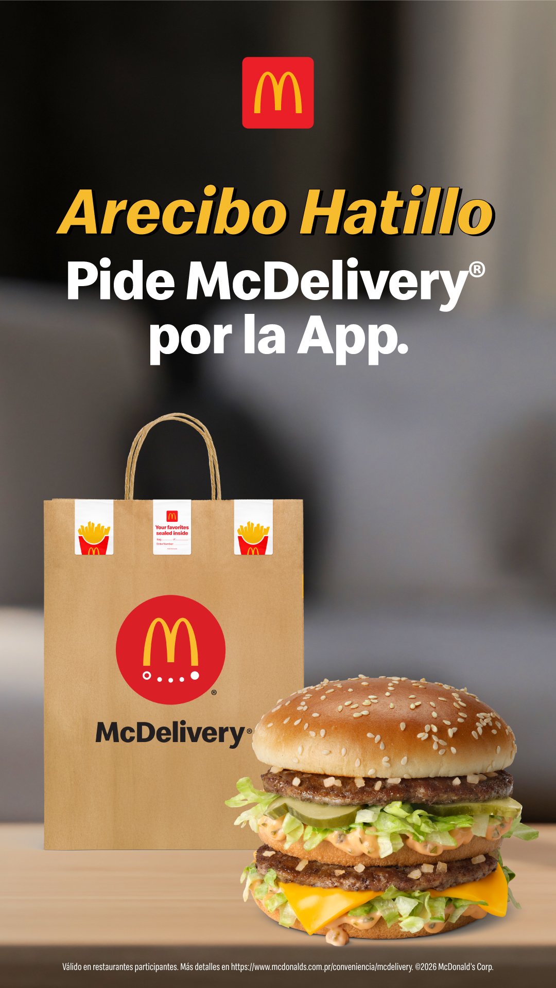 McDonald's Facebook ad