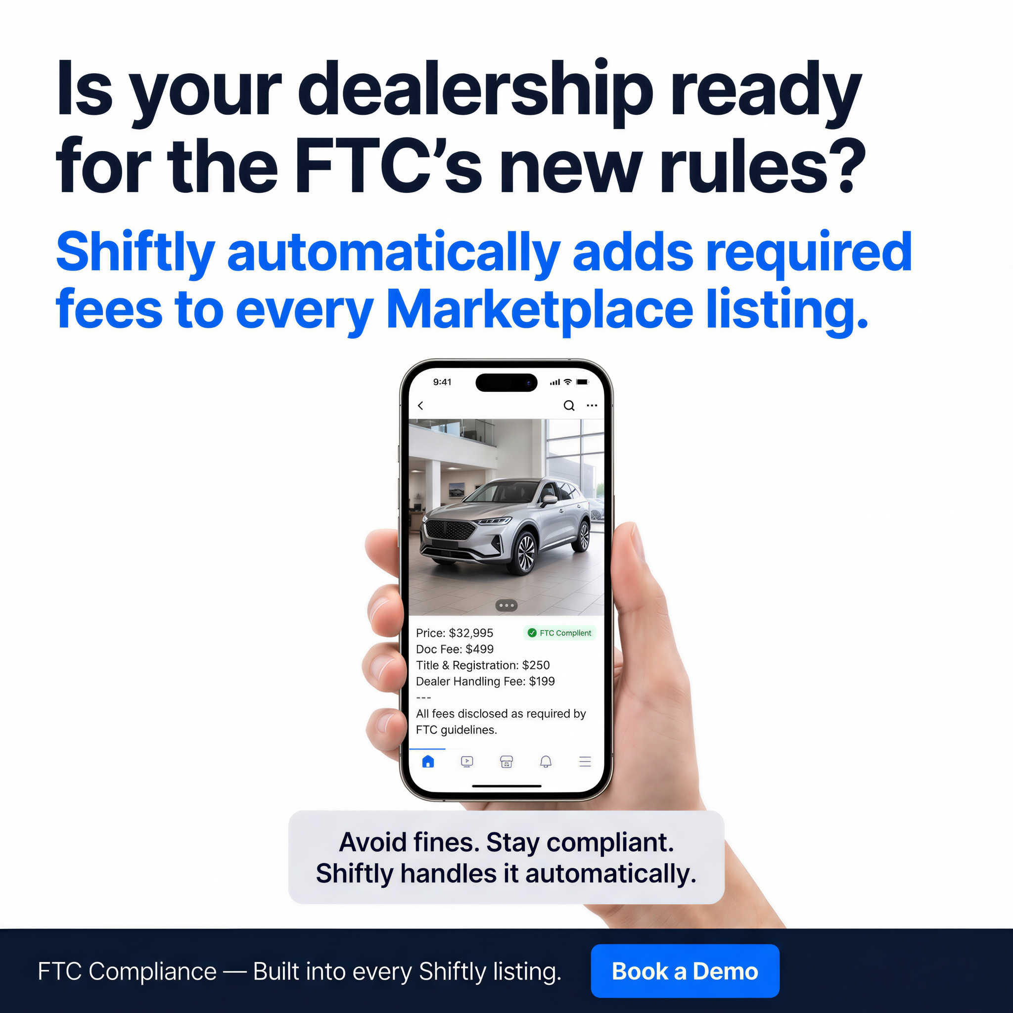 Shiftly Facebook ad