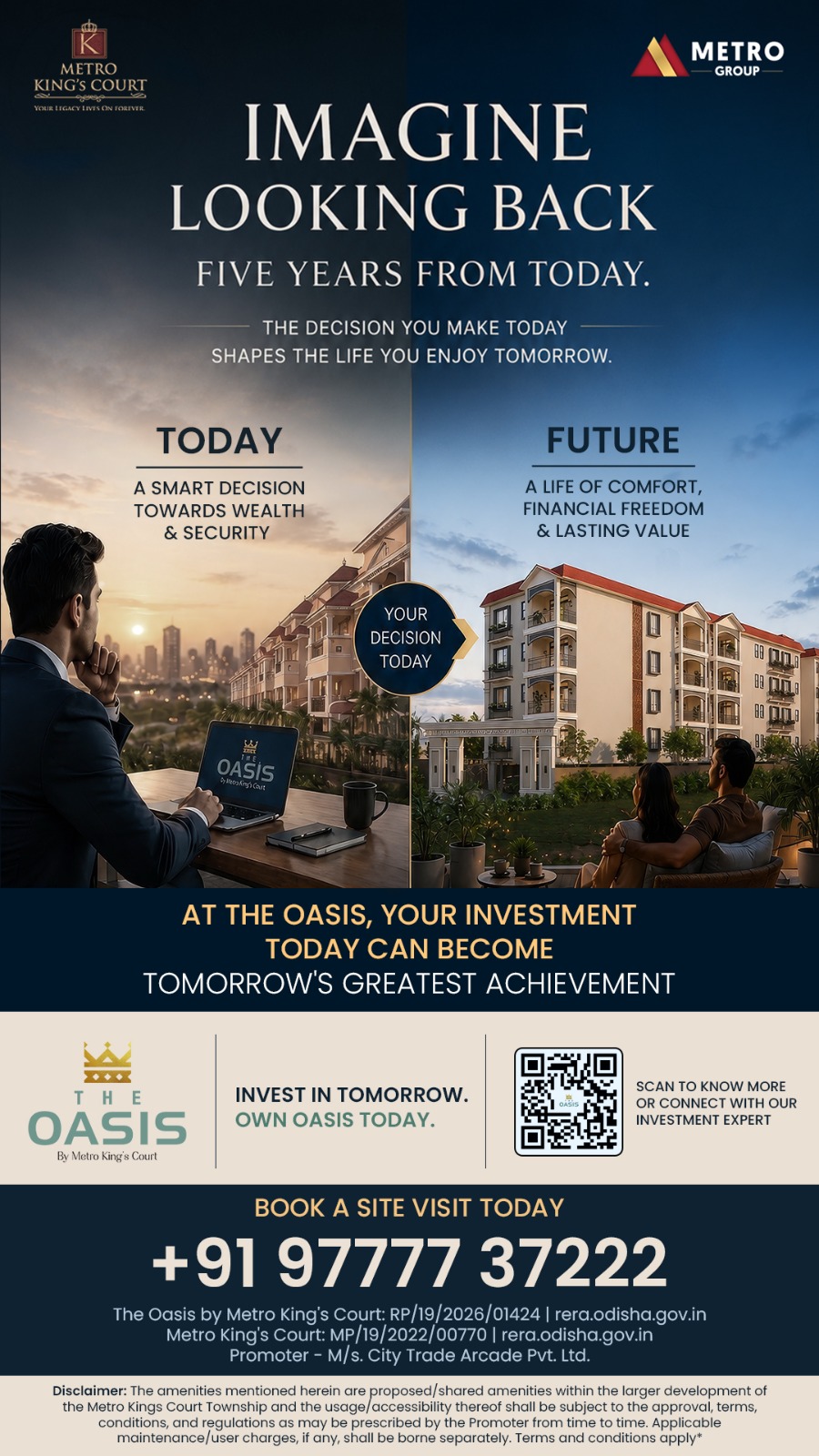 The Oasis by MKC Facebook ad: Secure Your Future with The Oasis