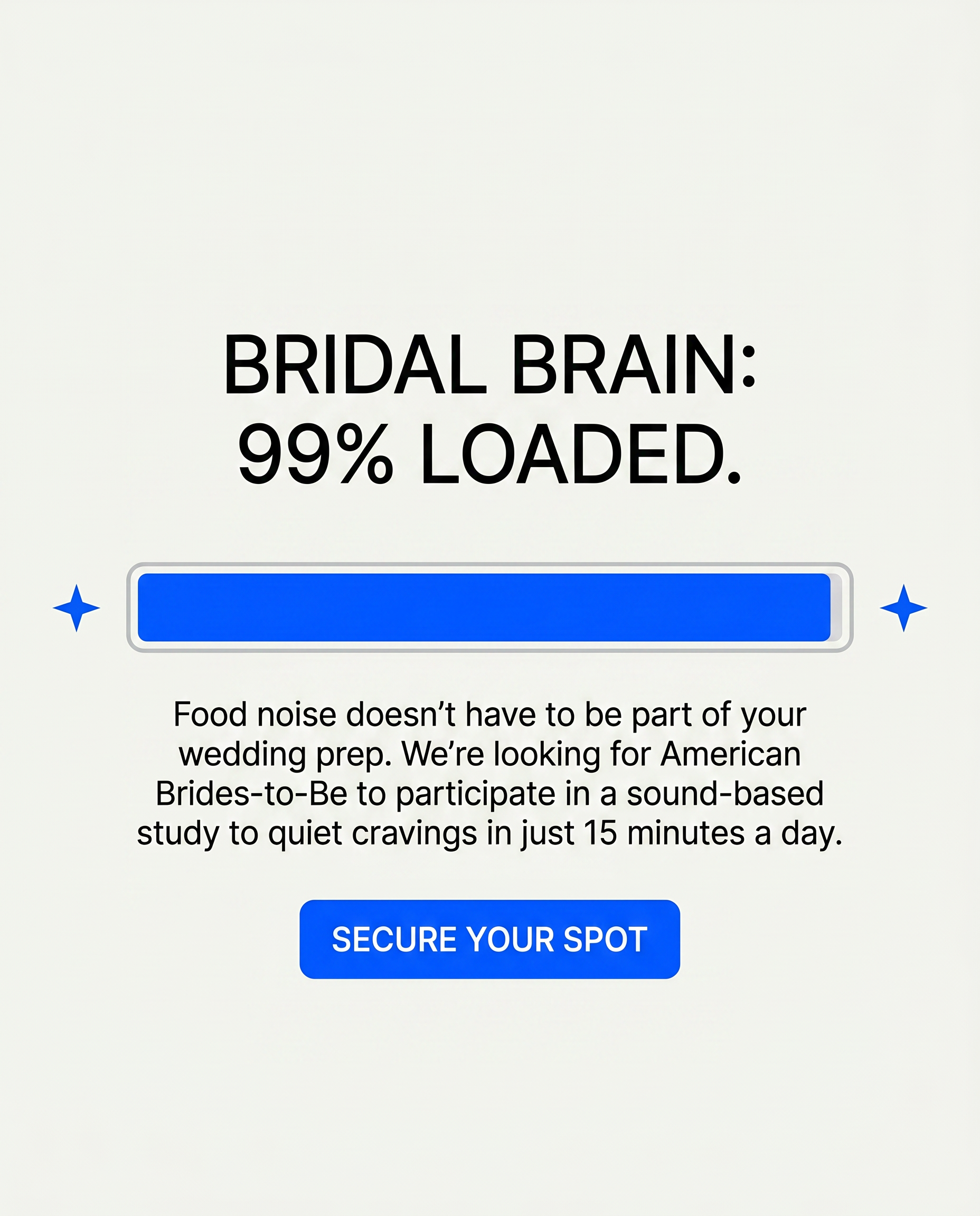 Kure for Hypnotherapy Facebook ad