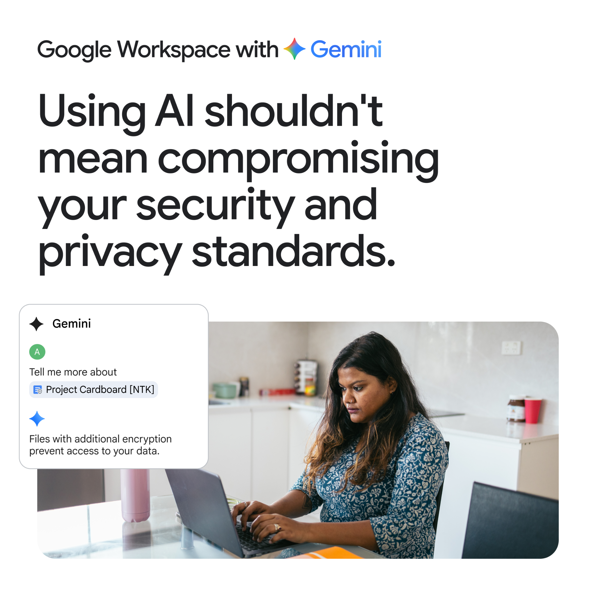 Google Workspace Facebook ad