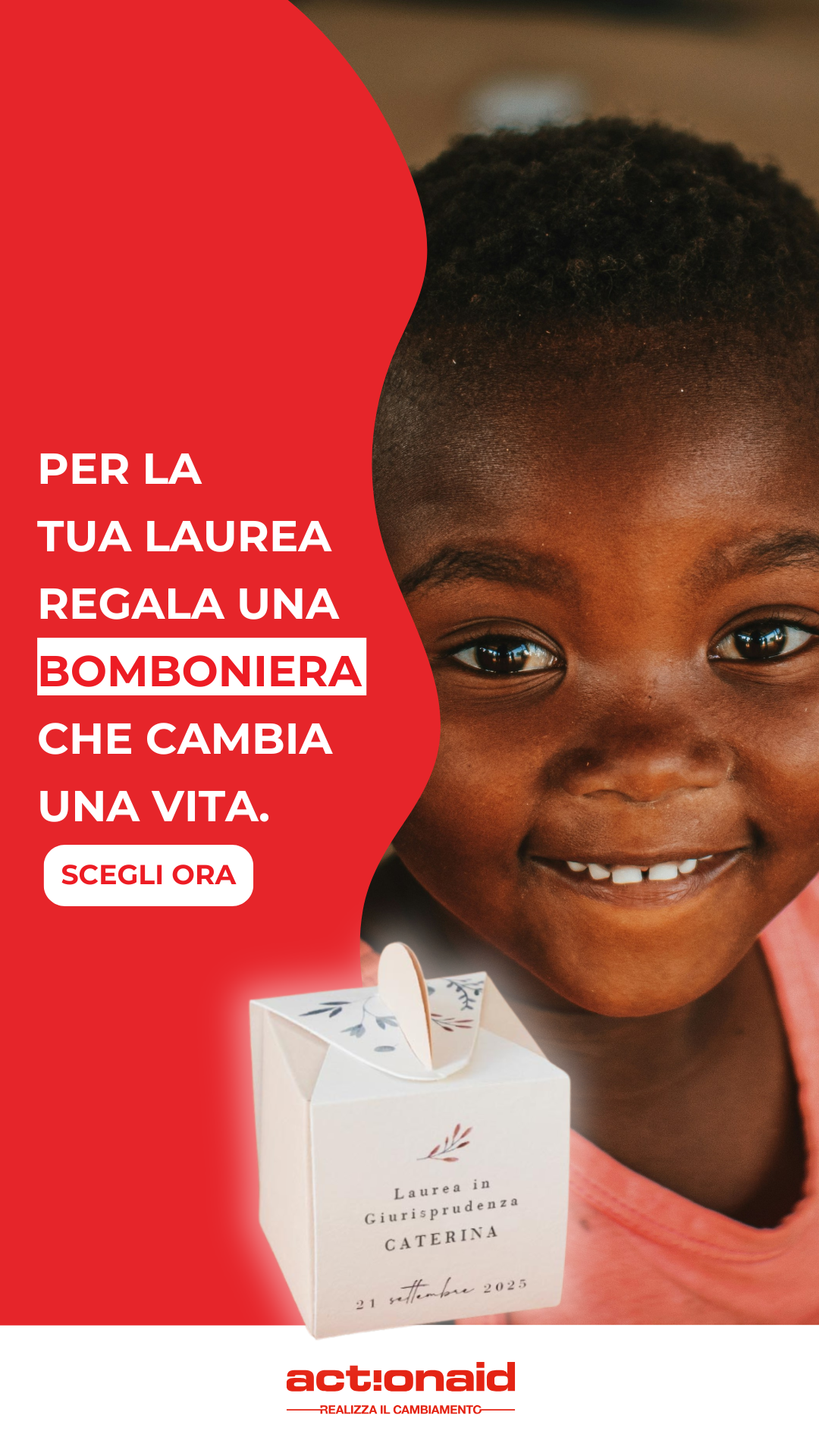 ActionAid Italia Facebook ad: Bomboniere Solidali ActionAid