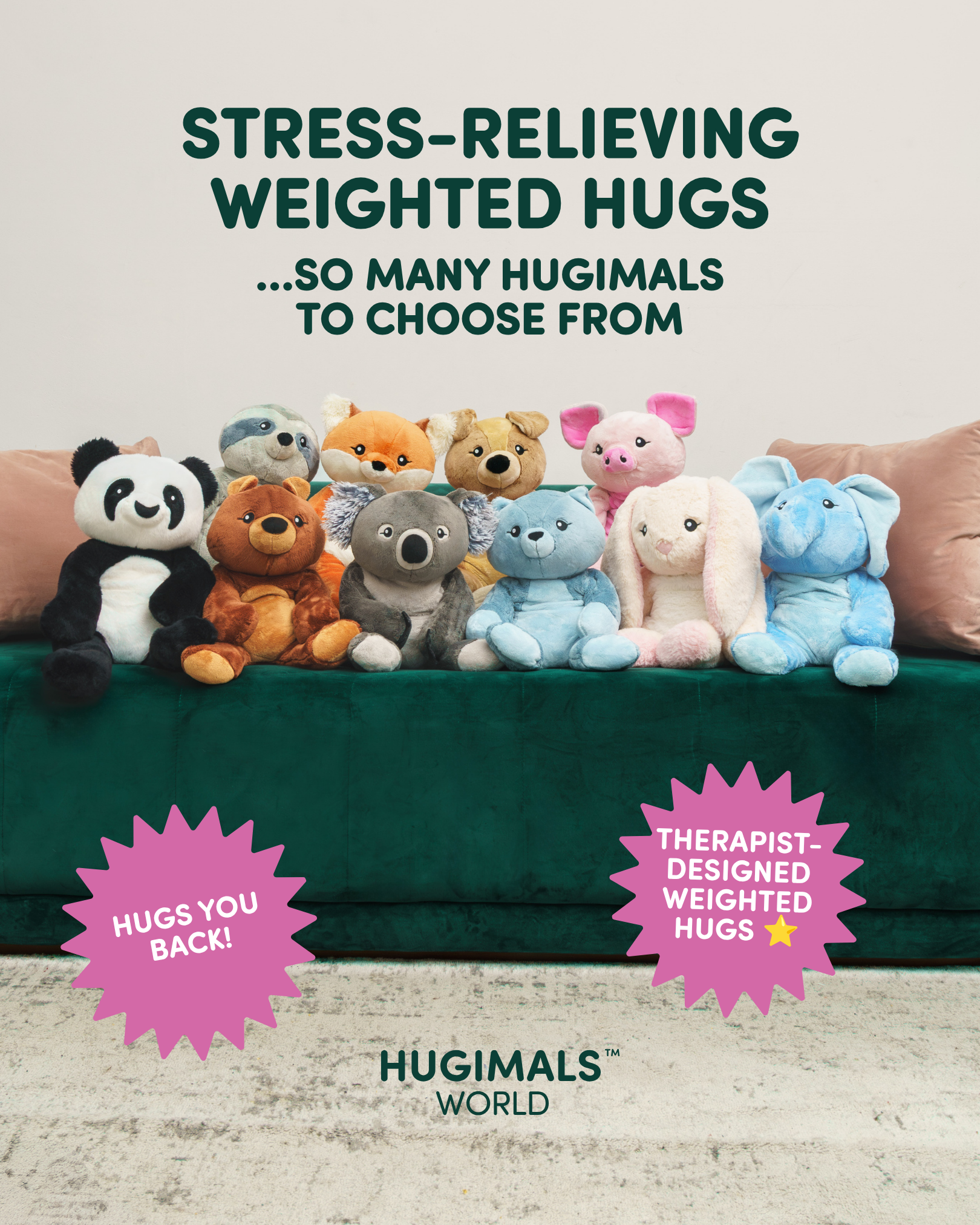 Hugimals Facebook ad
