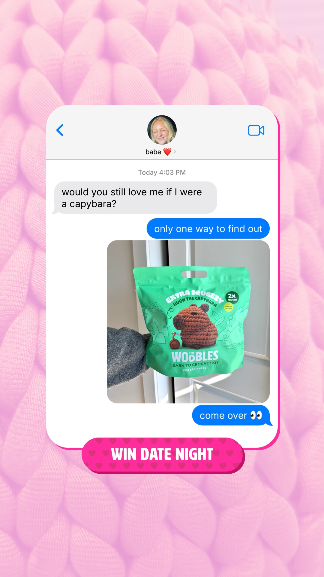 The Woobles Facebook ad