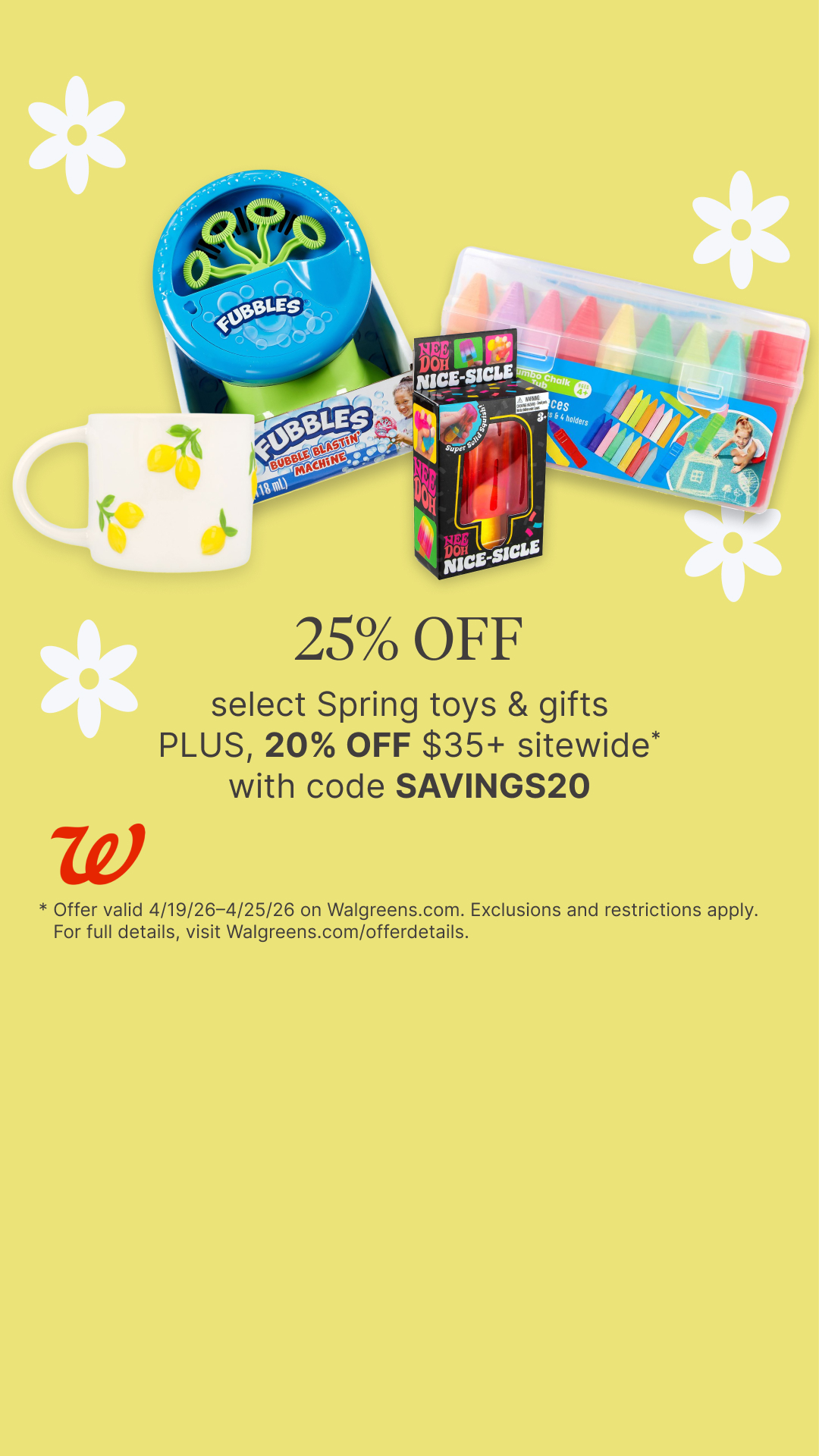 Walgreens Facebook ad