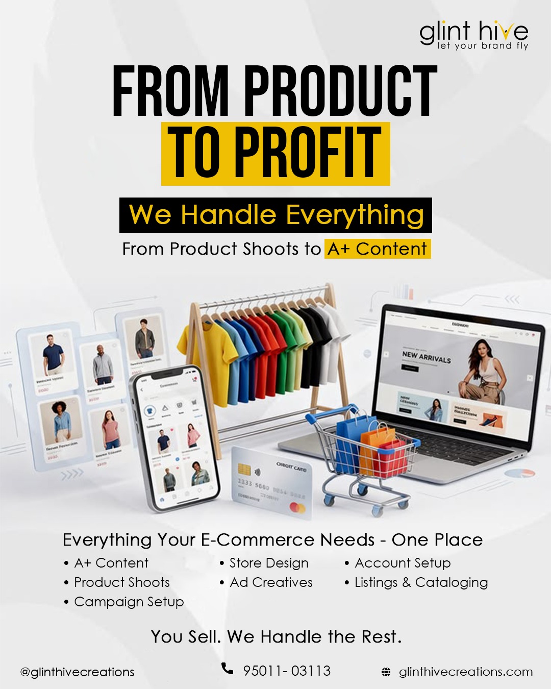 GlintHive Creations Facebook ad: From Product to Profit