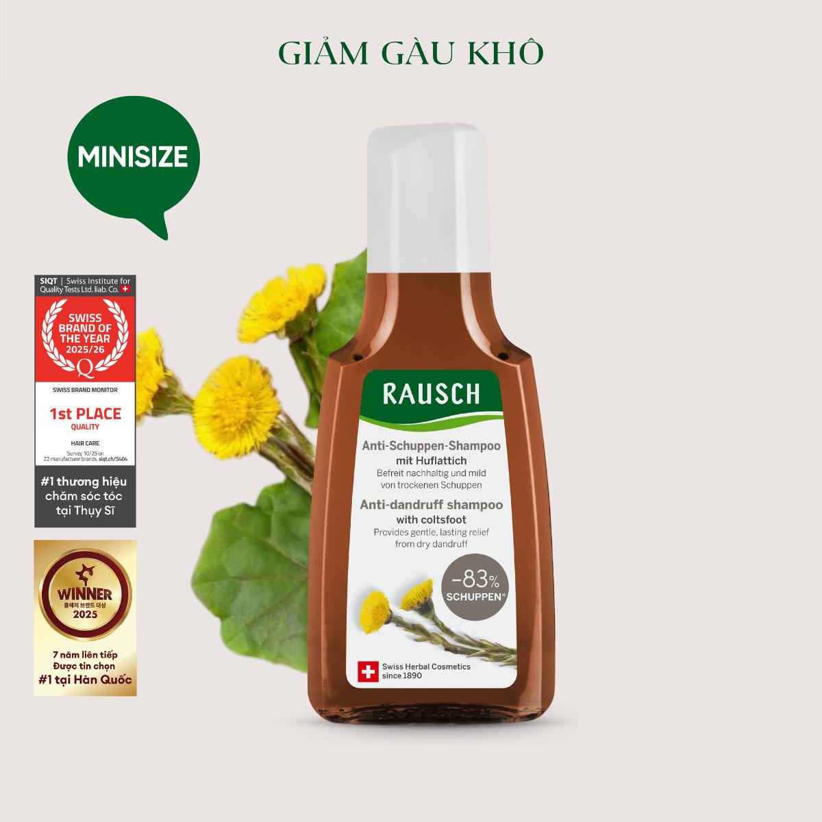 Rausch Vietnam Facebook ad: THƯƠNG HIỆU SỐ 1 THỤY SĨ ĐÃ ĐẾN…