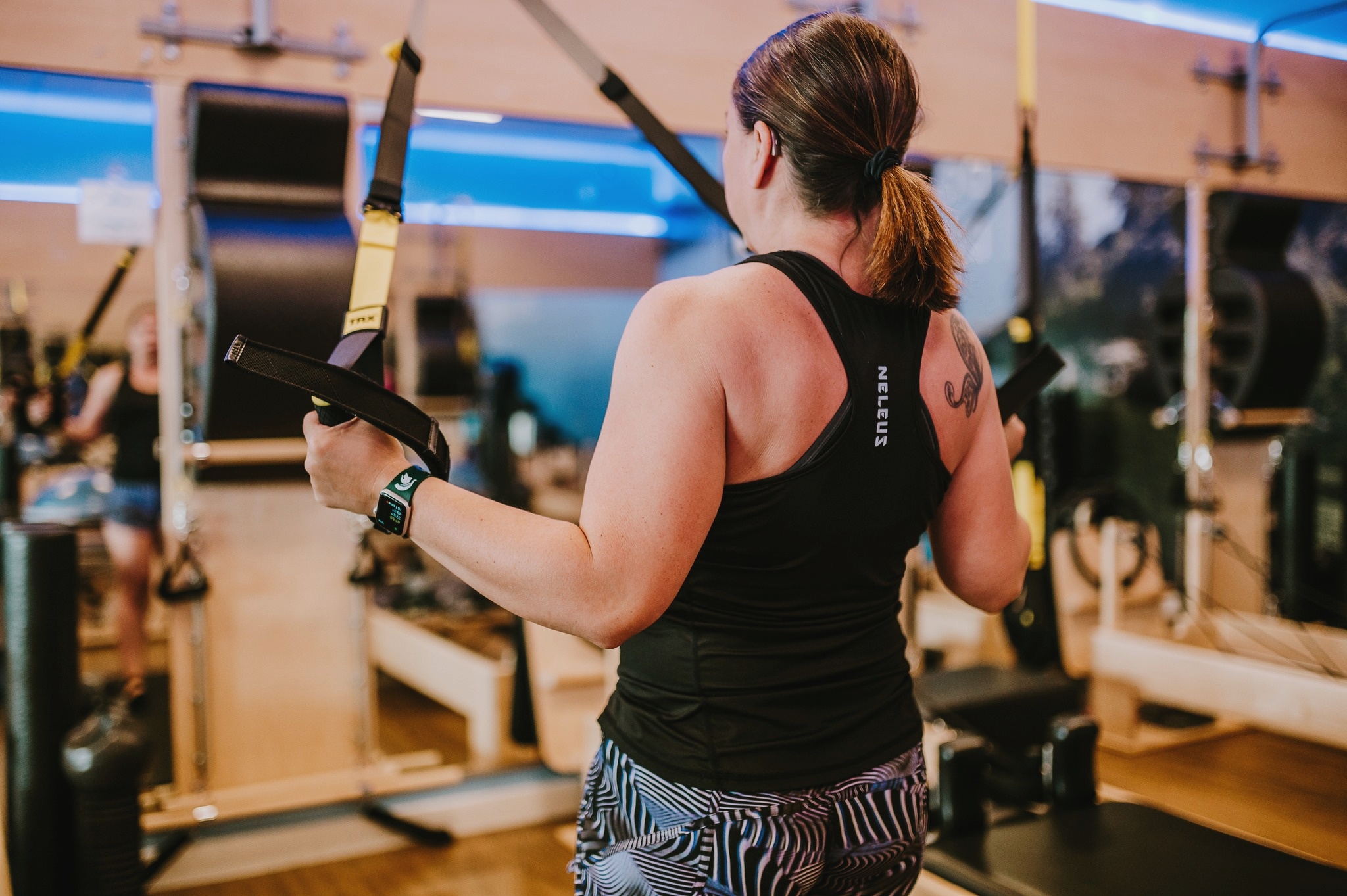 Club Pilates Facebook ad: Connect with Club Pilates to move better, feel…