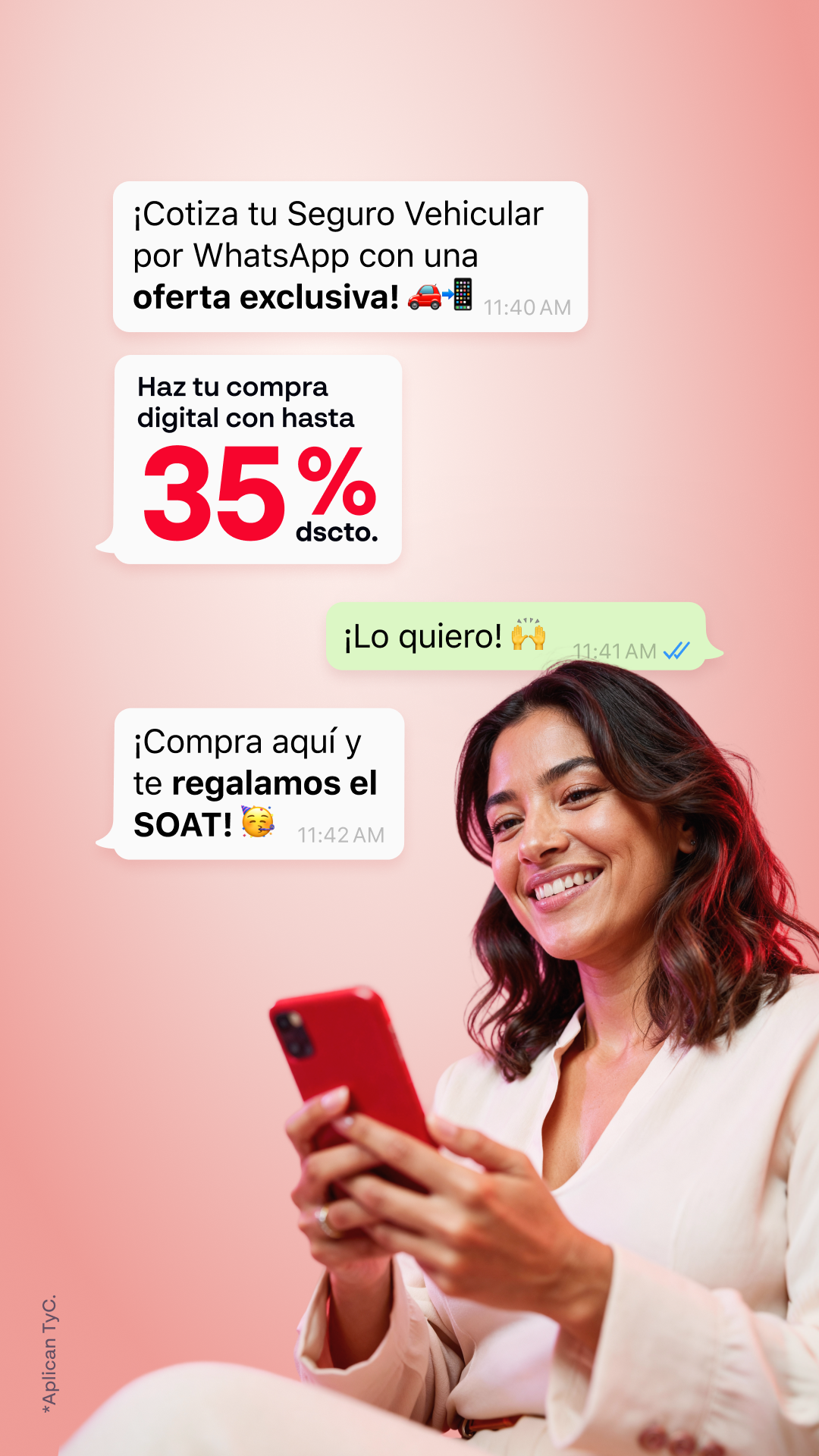 Rimac Seguros Facebook ad