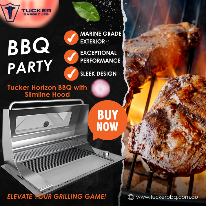 Tucker Barbecues Facebook ad: Elevate Outdoor Cooking with Tucker!