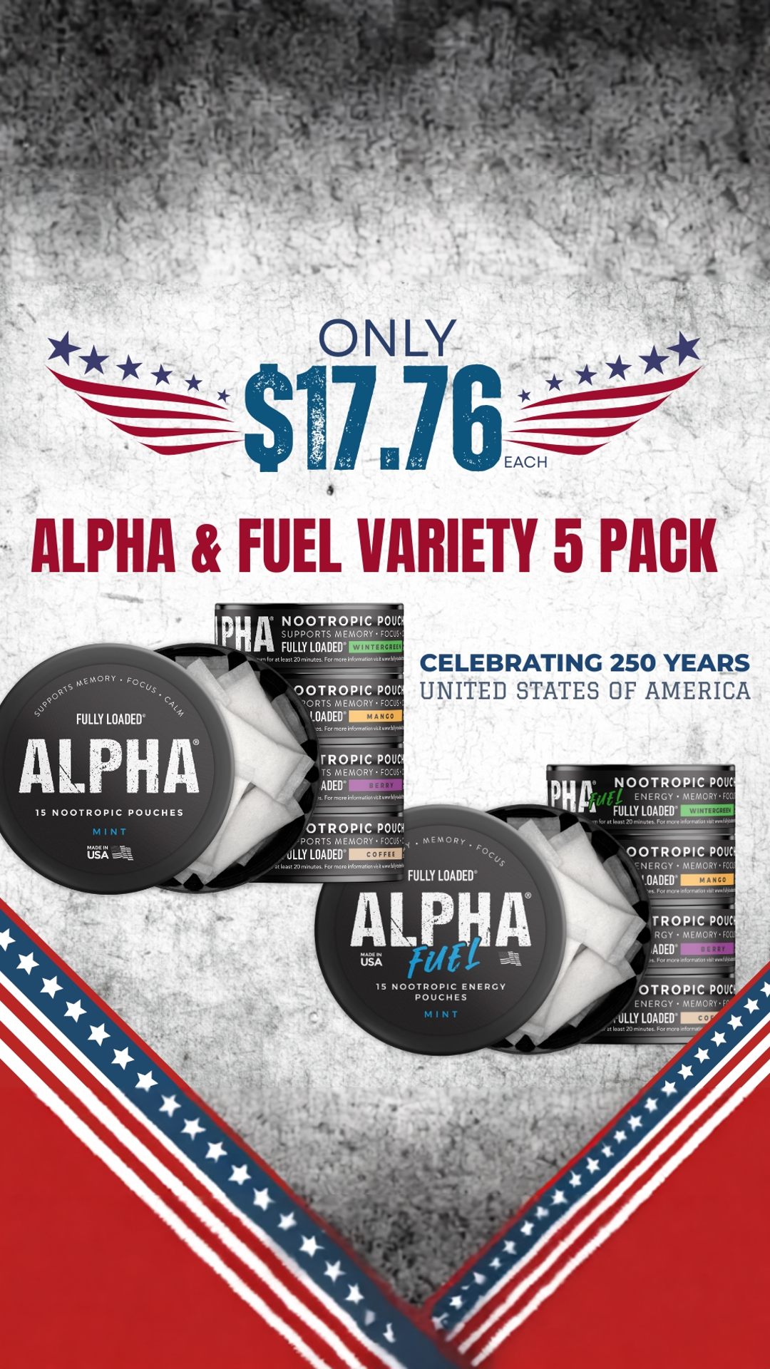 Fully Loaded ALPHA Facebook ad