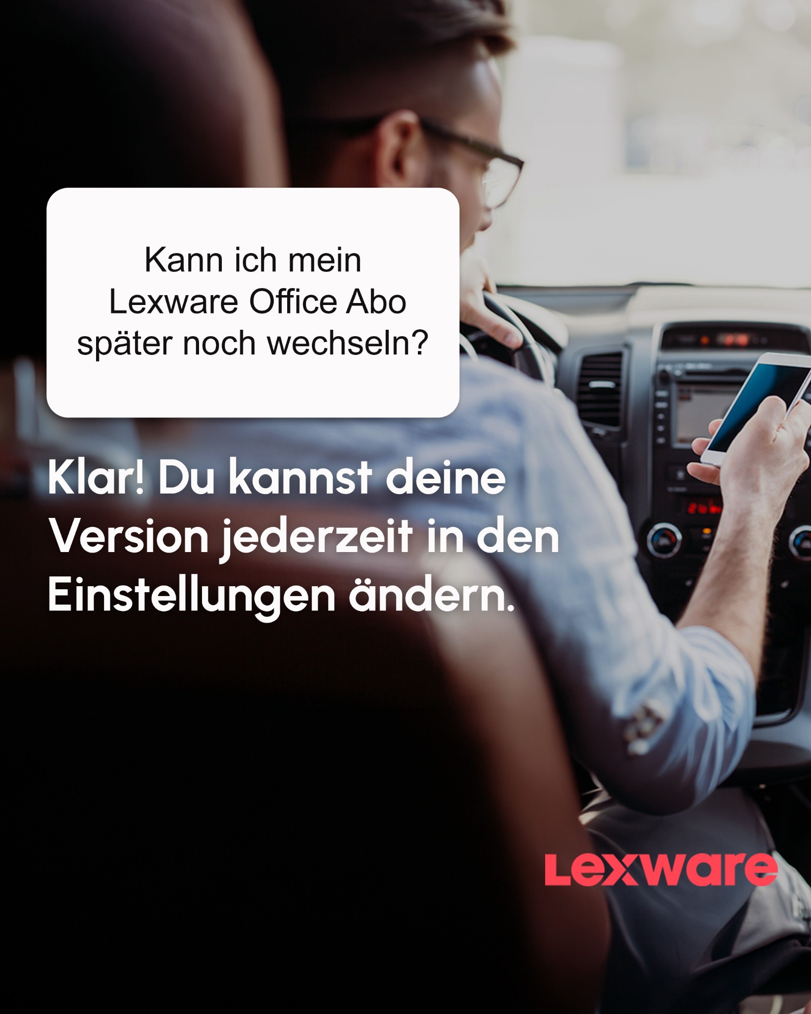 Lexware Facebook ad