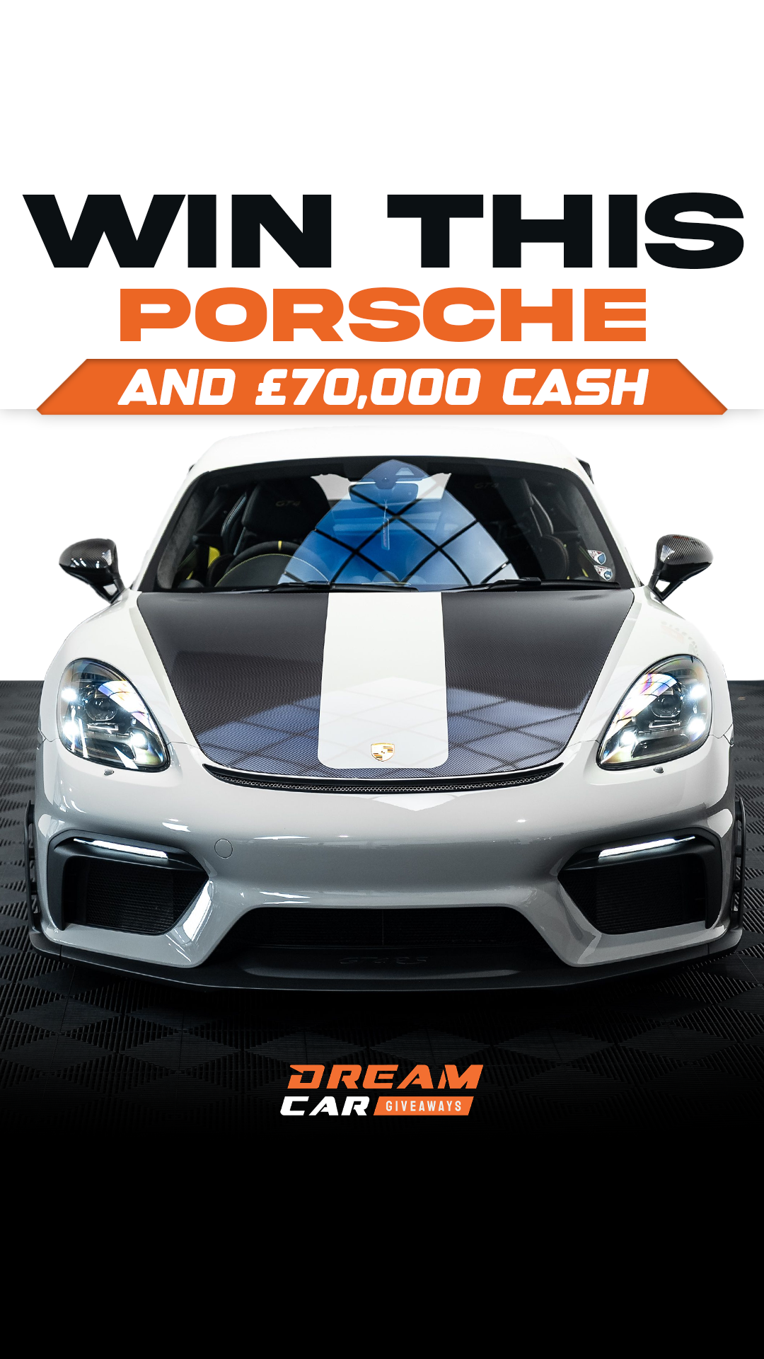 Dream Car Giveaways Facebook ad