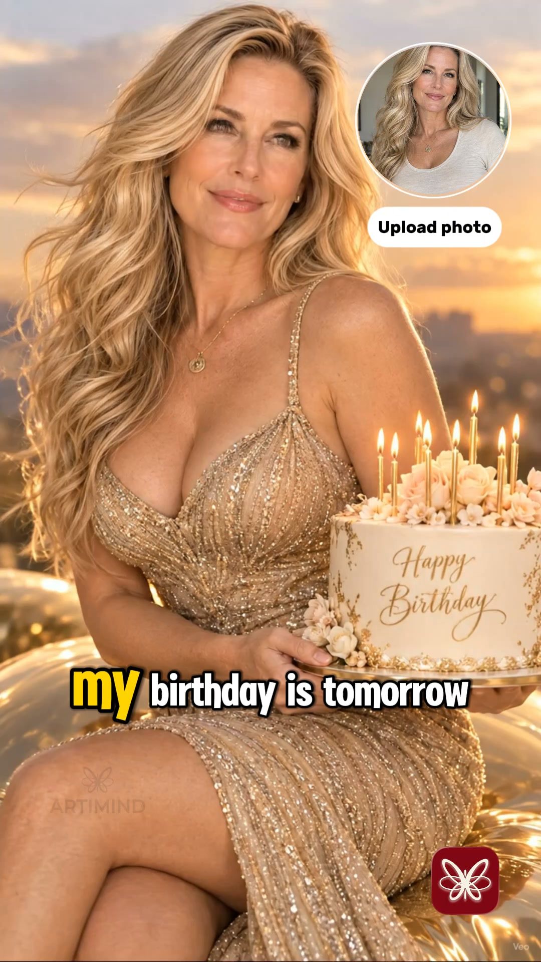 Genius Prompt AI Facebook ad: Try AI photoshoot now
