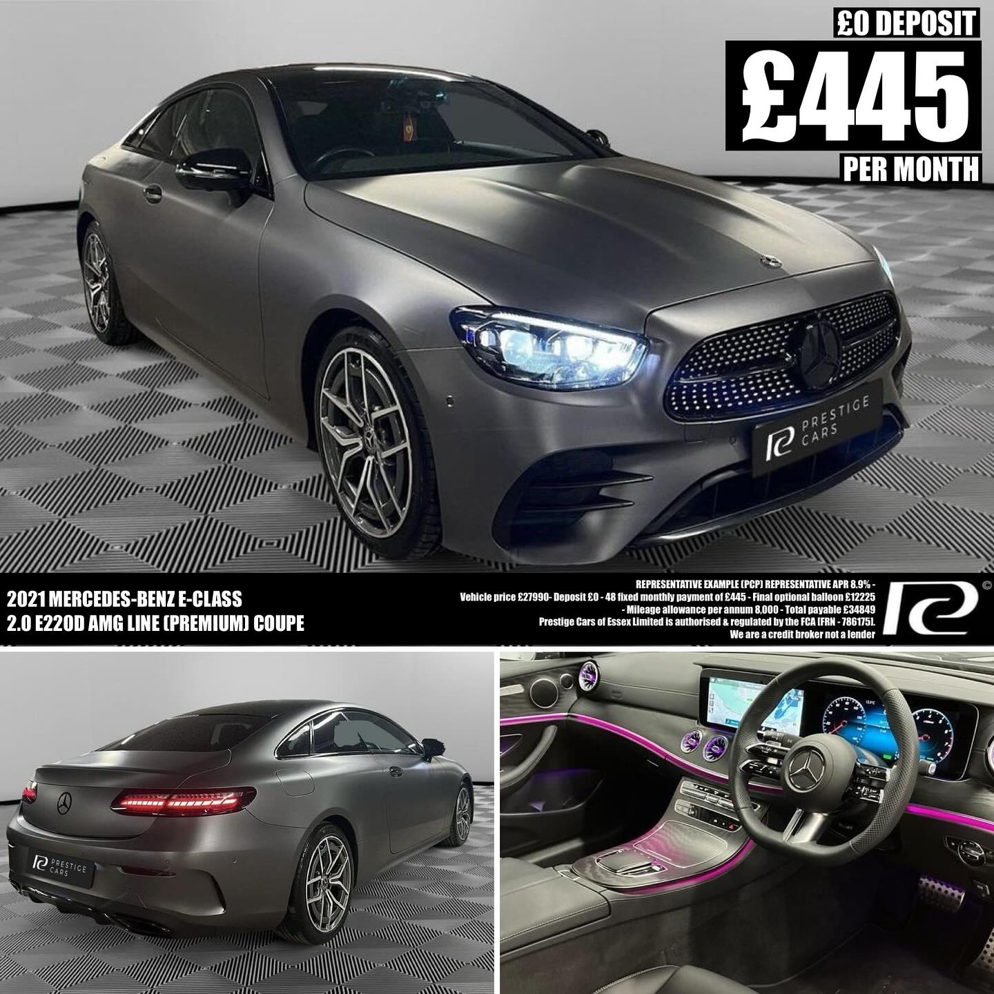 Prestige Cars Facebook ad