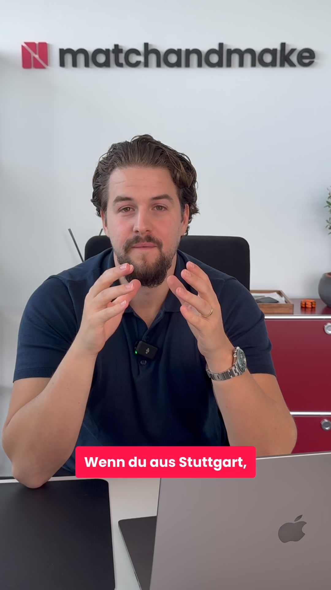 Matchandmake Facebook ad: Karriere im Online-Marketing bei matchandmake