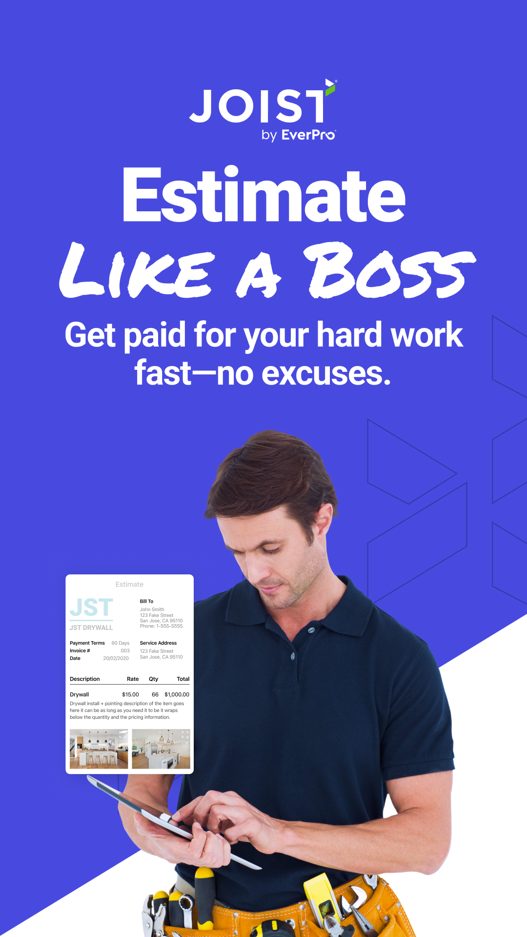Joist Facebook ad
