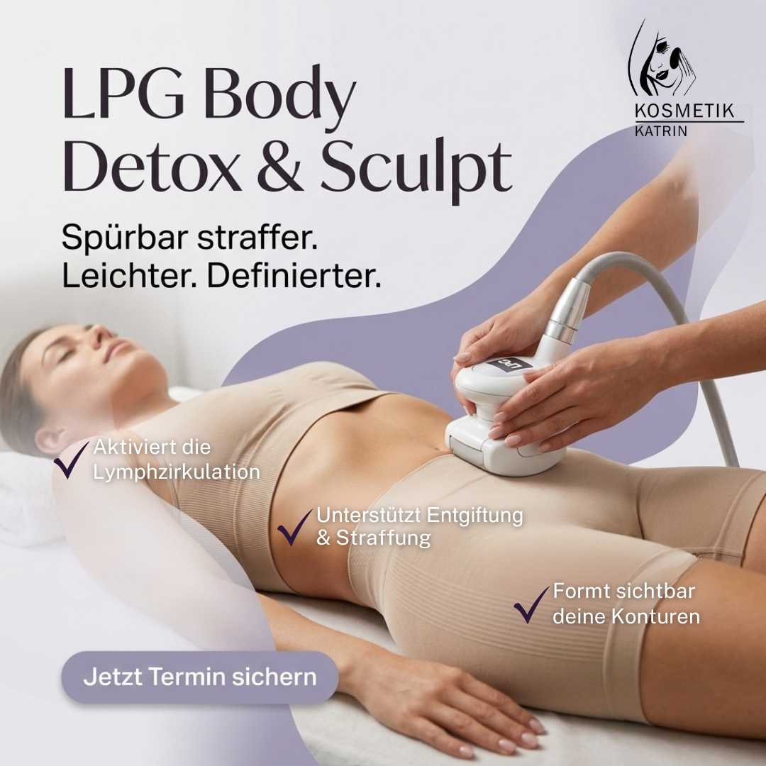 Kosmetik Katrin Facebook ad: EXKLUSIV IN TELFS: LPG BODY DETOX & SCULPT