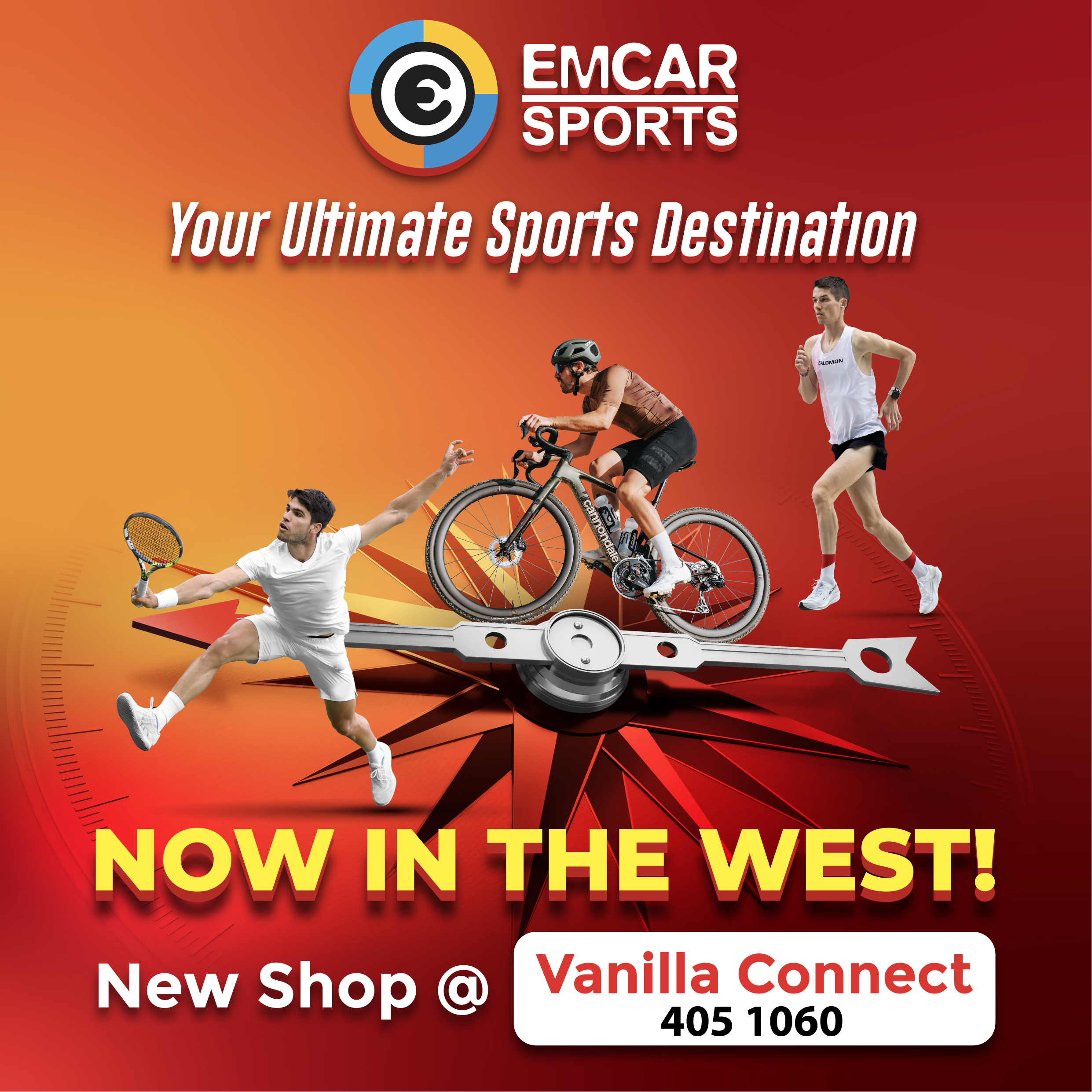 Emcar Sports Facebook ad: 𝐀𝐥𝐥 𝐲𝐨𝐮𝐫 𝐟𝐚𝐯𝐨𝐫𝐢𝐭𝐞 𝐬𝐩𝐨𝐫𝐭𝐬.