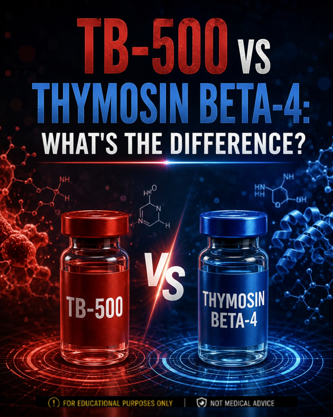 stratagenlab.canada Facebook ad: TB-500 and Thymosin Beta-4 are often mentioned together…