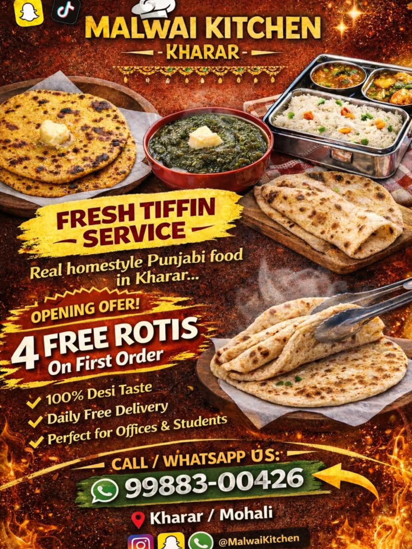malwai_kitchen Facebook ad from Dec 22, 2025