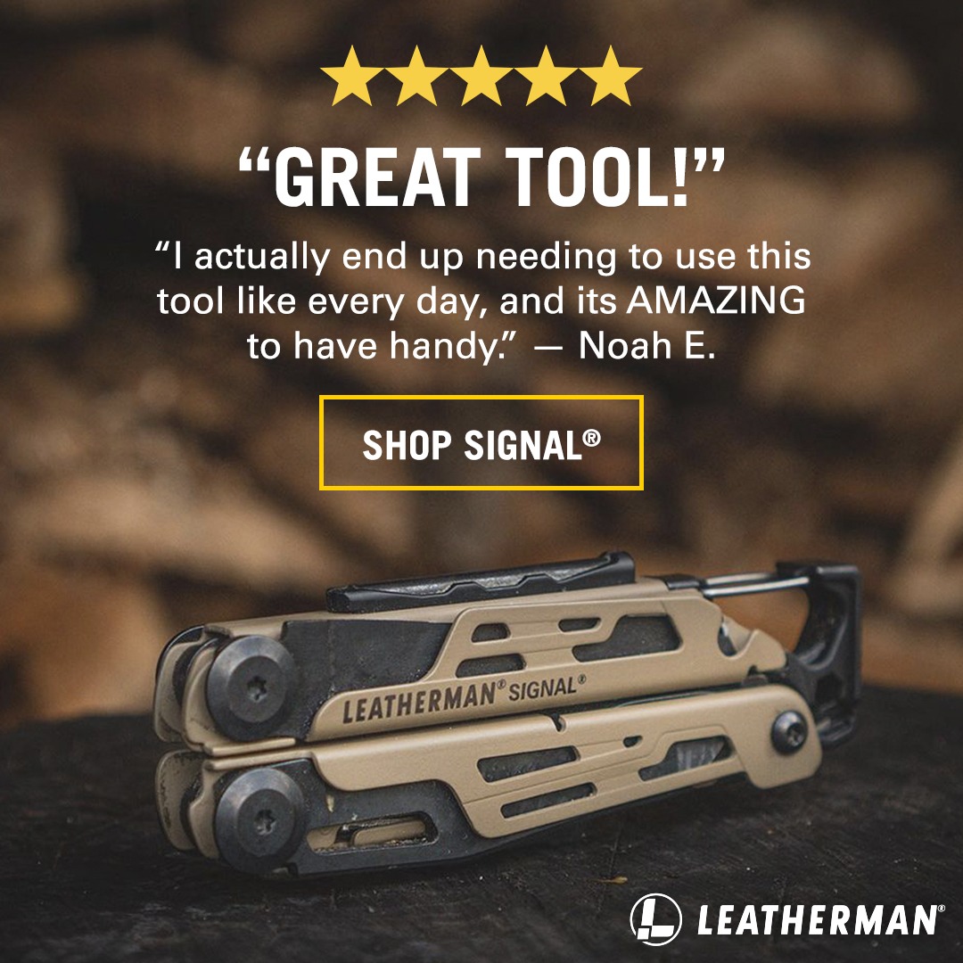 Leatherman Facebook ad