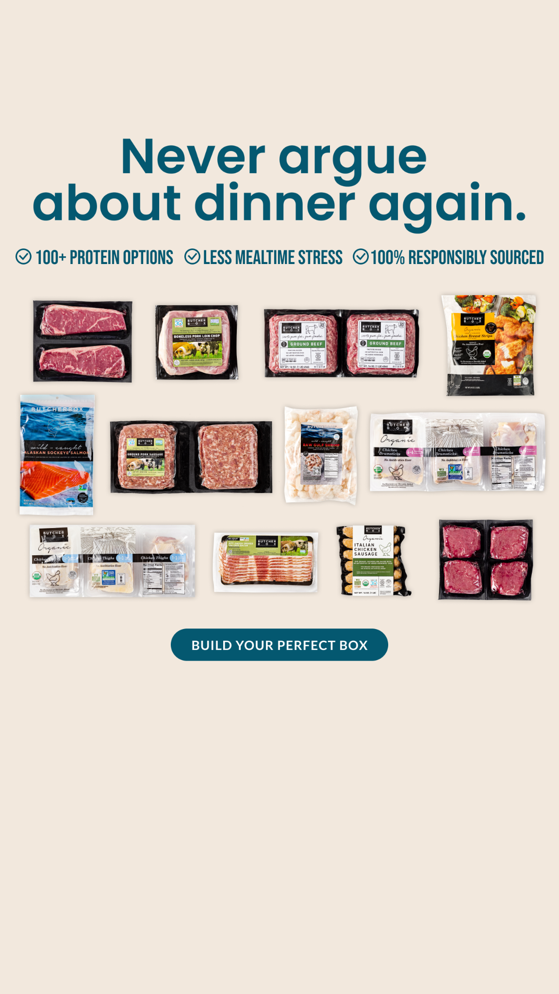 ButcherBox Facebook ad