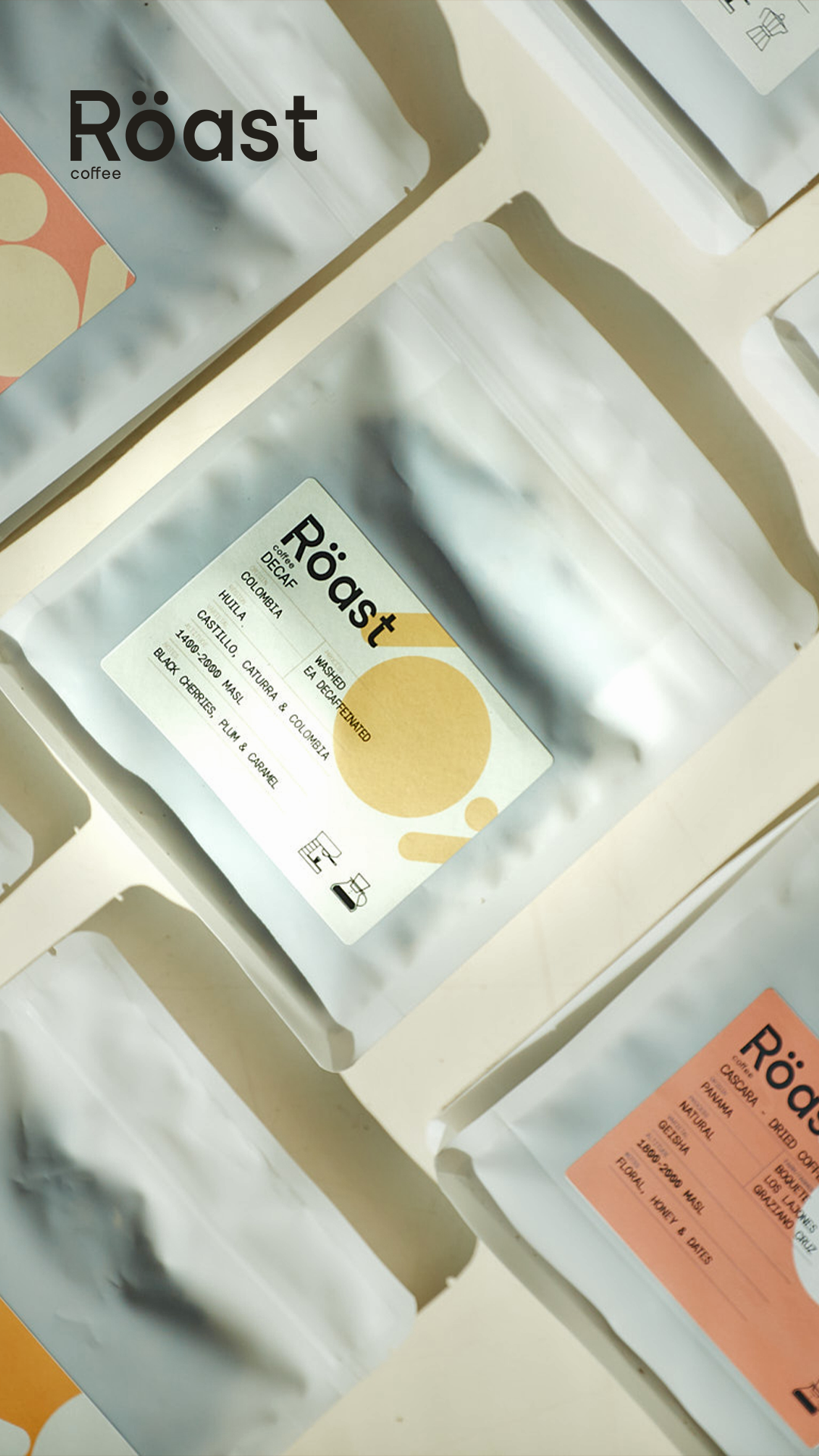 Röast Coffee Facebook ad from Jan 30, 2025