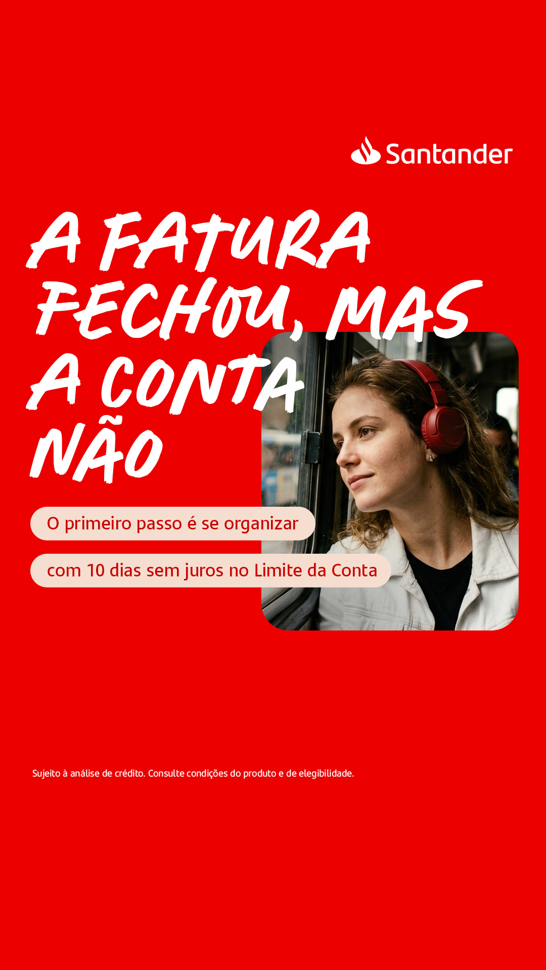 Santander Brasil Facebook ad