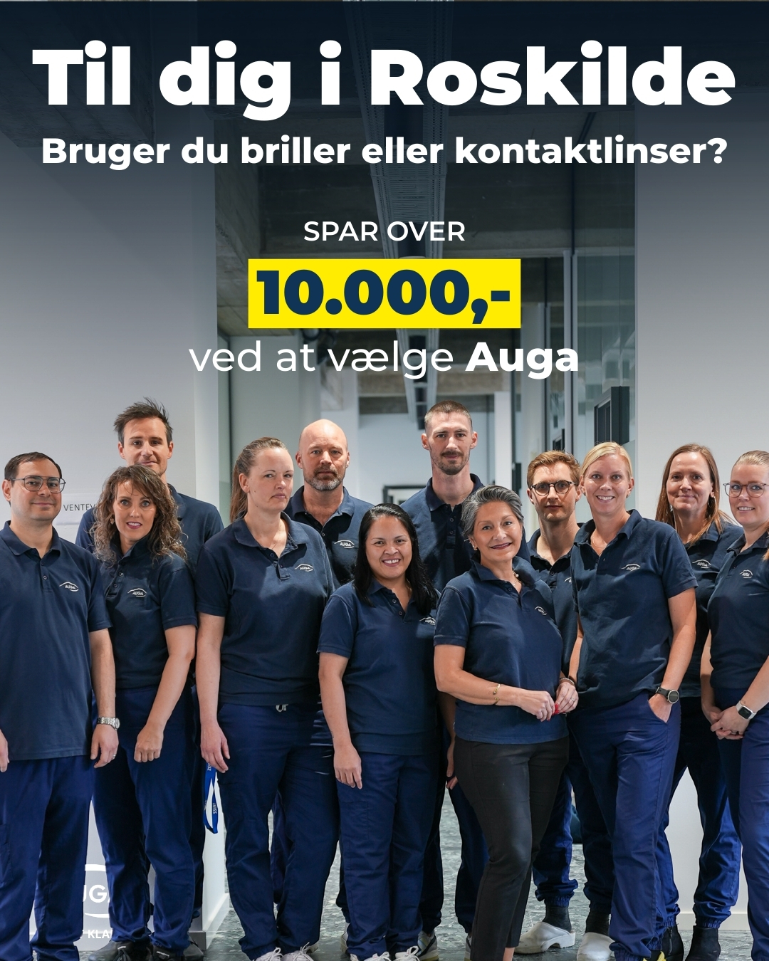 Auga Eyecenter Facebook ad