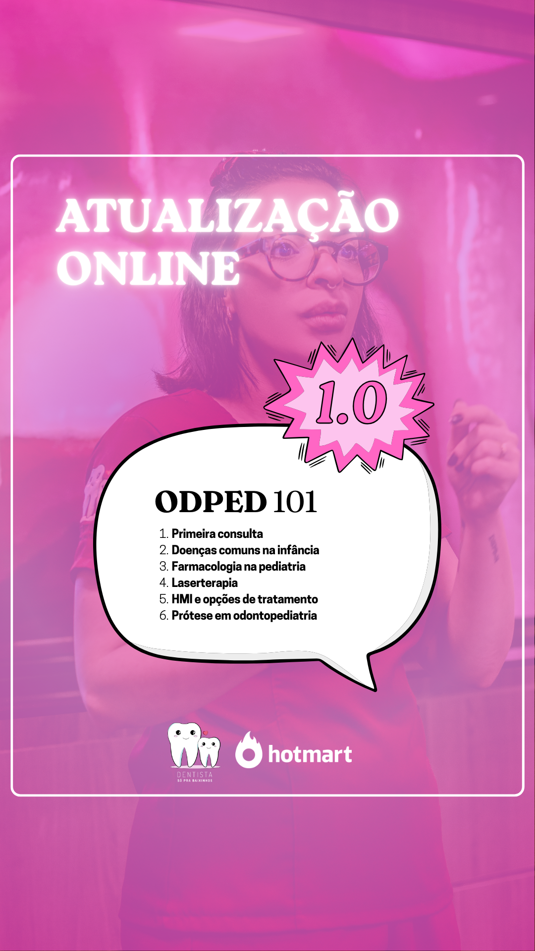 Dentista Só Pra Baixinhos Facebook ad from Apr 8, 2026