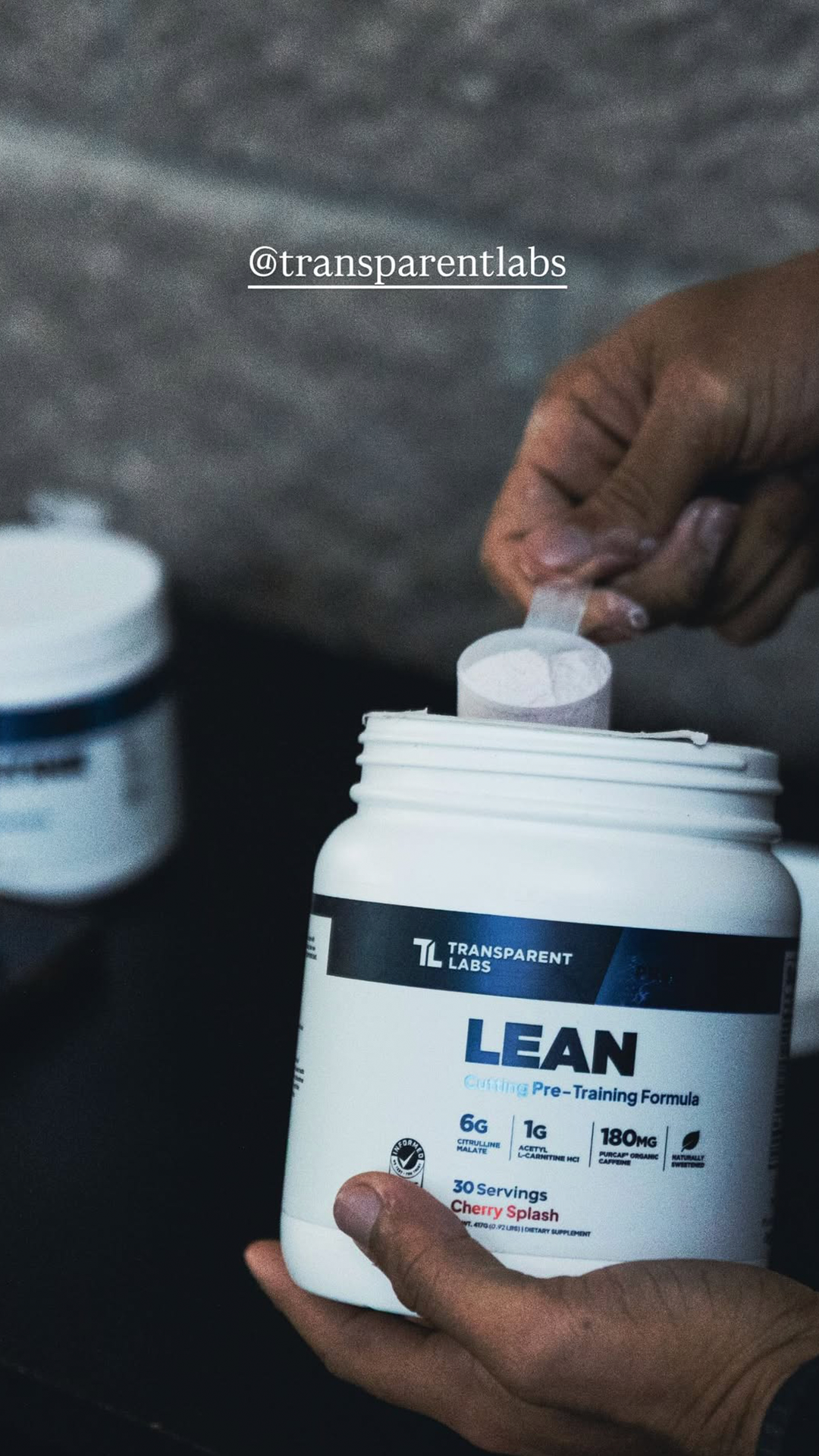 Transparent Labs Facebook ad