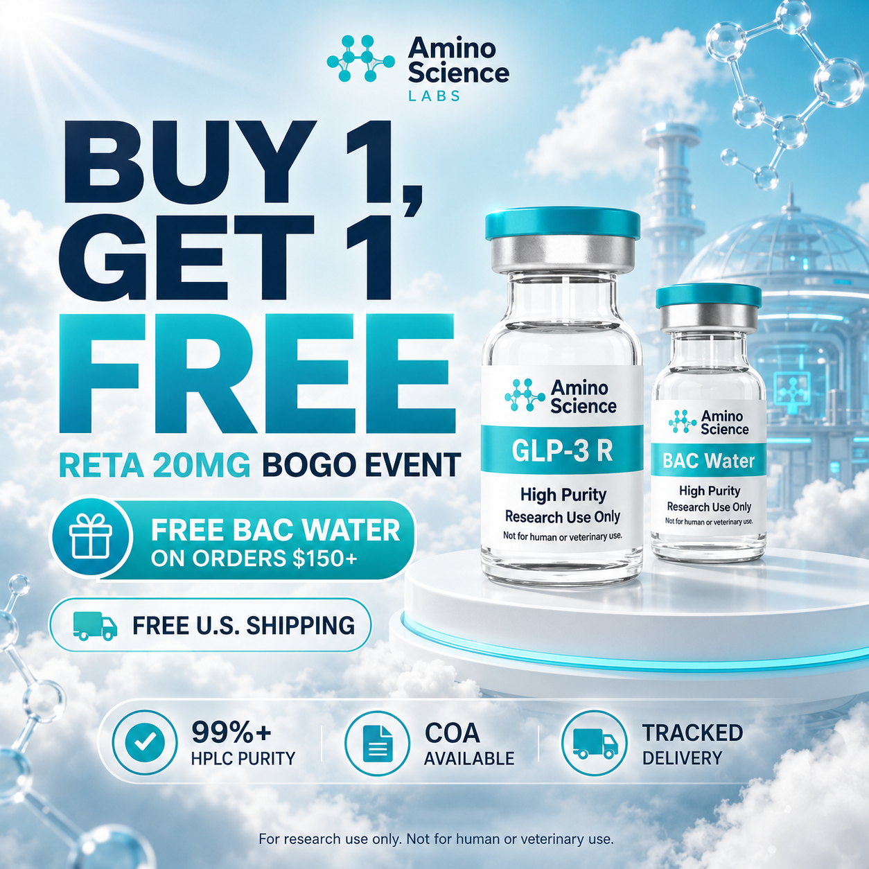 Amino Science Labs Facebook ad