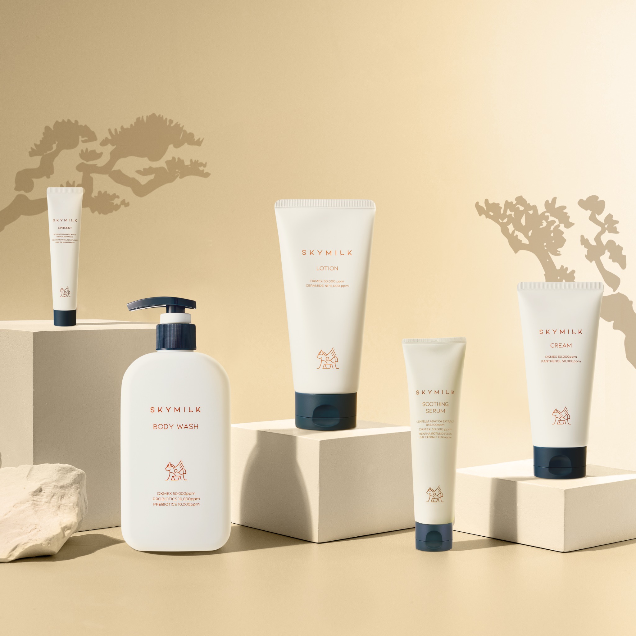 Skymilk global channel Facebook ad: 「Hydrate your precious one's skin!