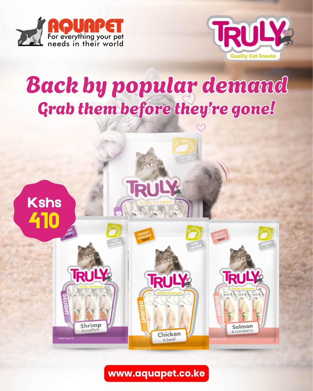 Aquapet Kenya Facebook ad