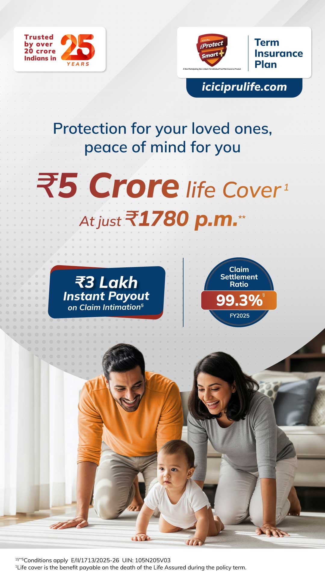 ICICI Prudential Life Insurance Facebook ad