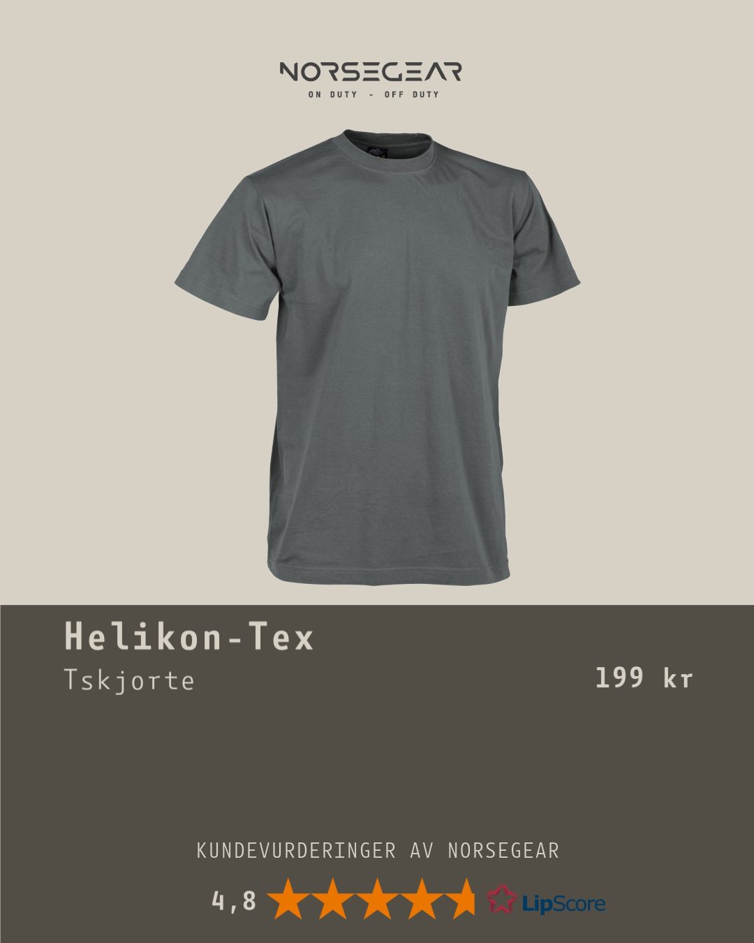 Norsegear Facebook ad: Helikon-Tex hos Norsegear