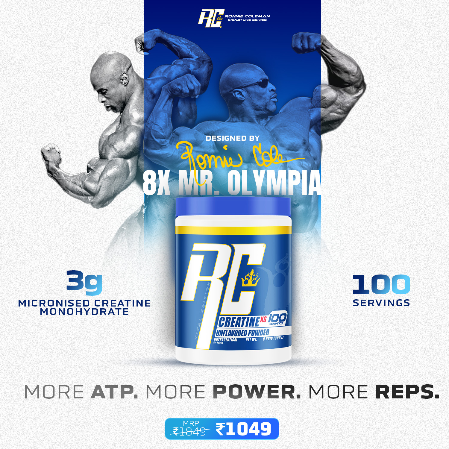 Ronnie Coleman Facebook ad