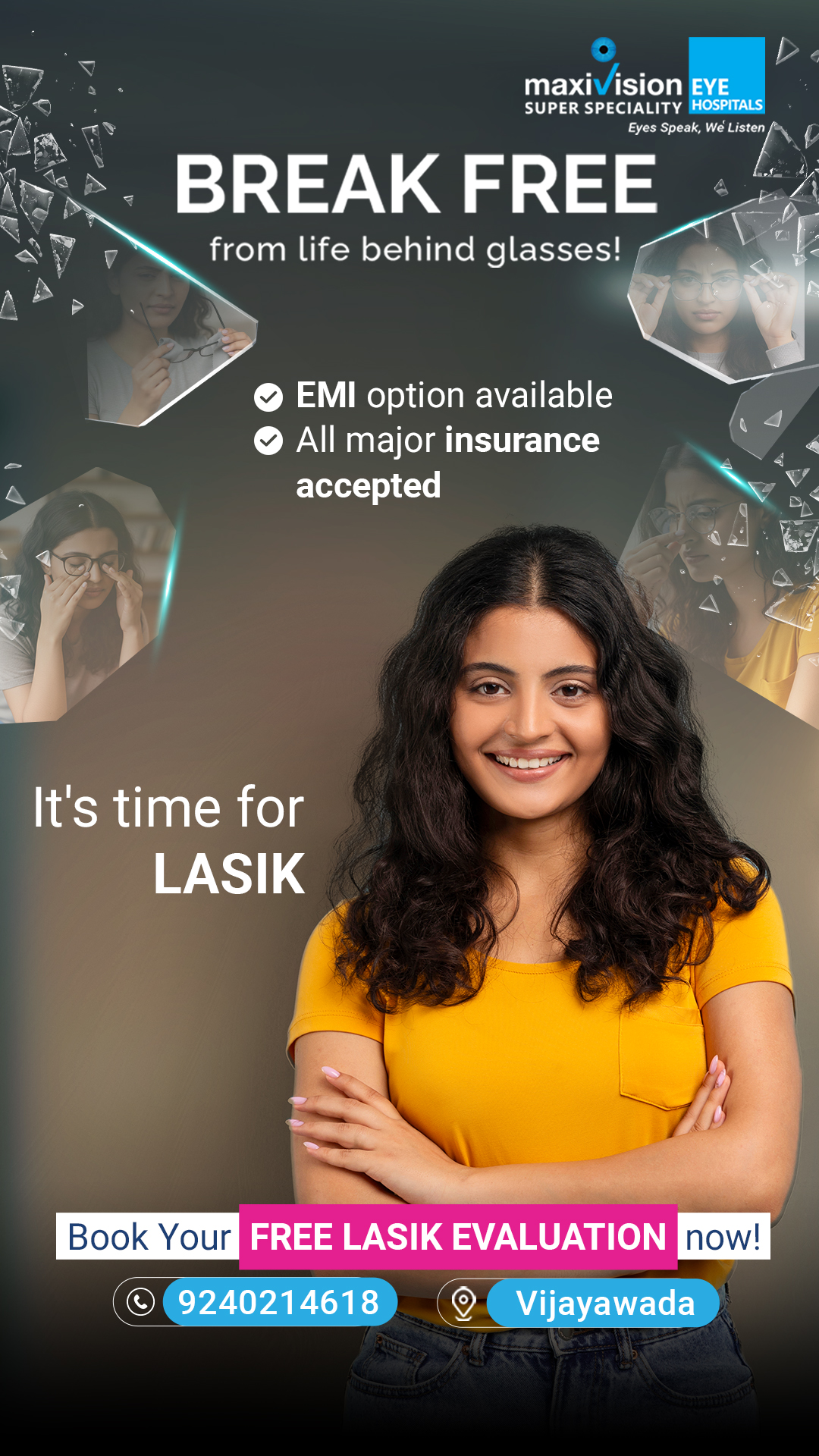 Maxivision Eye Hospitals Facebook ad